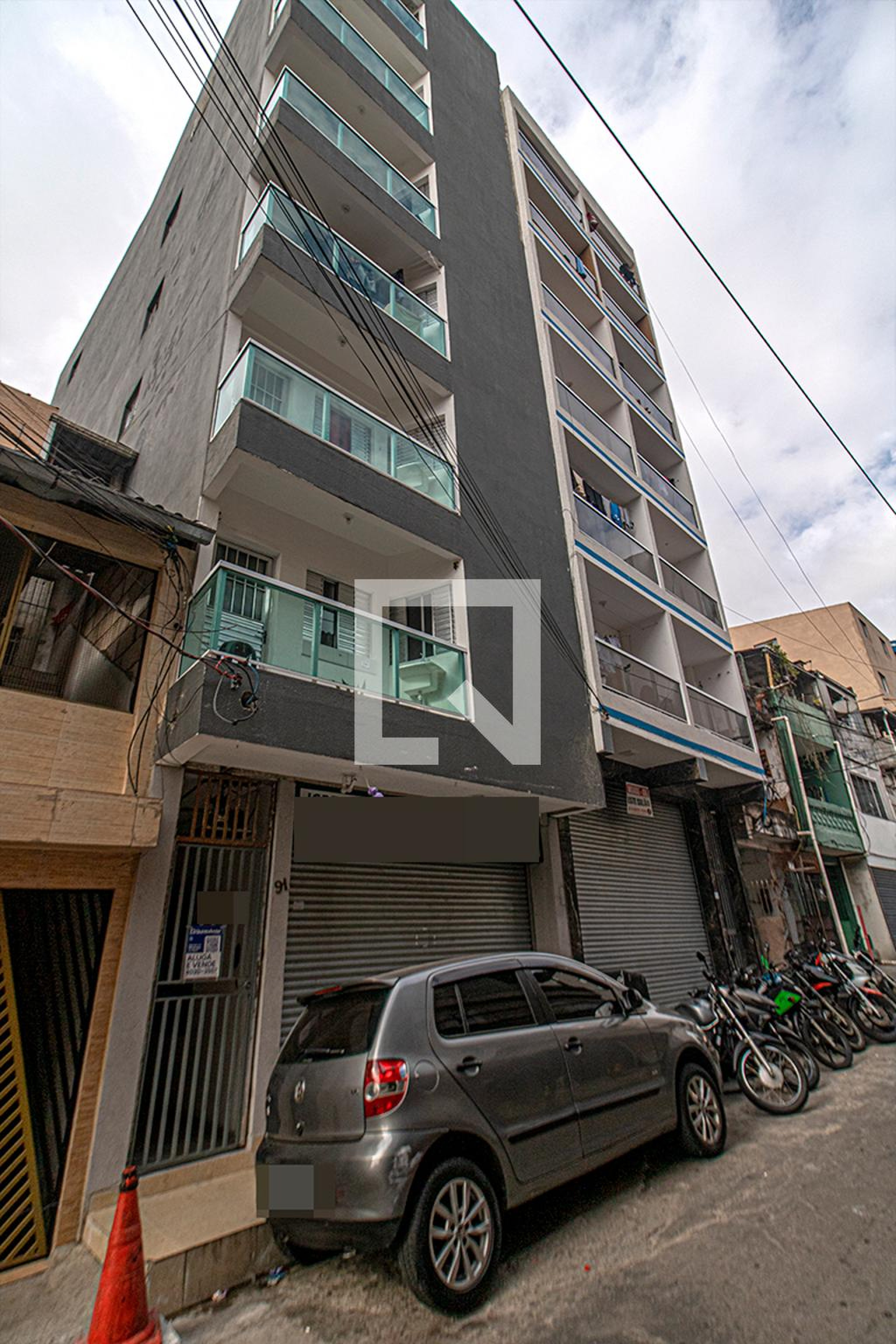 fachada Condomínio em Rua dia 28 de Outubro, 91