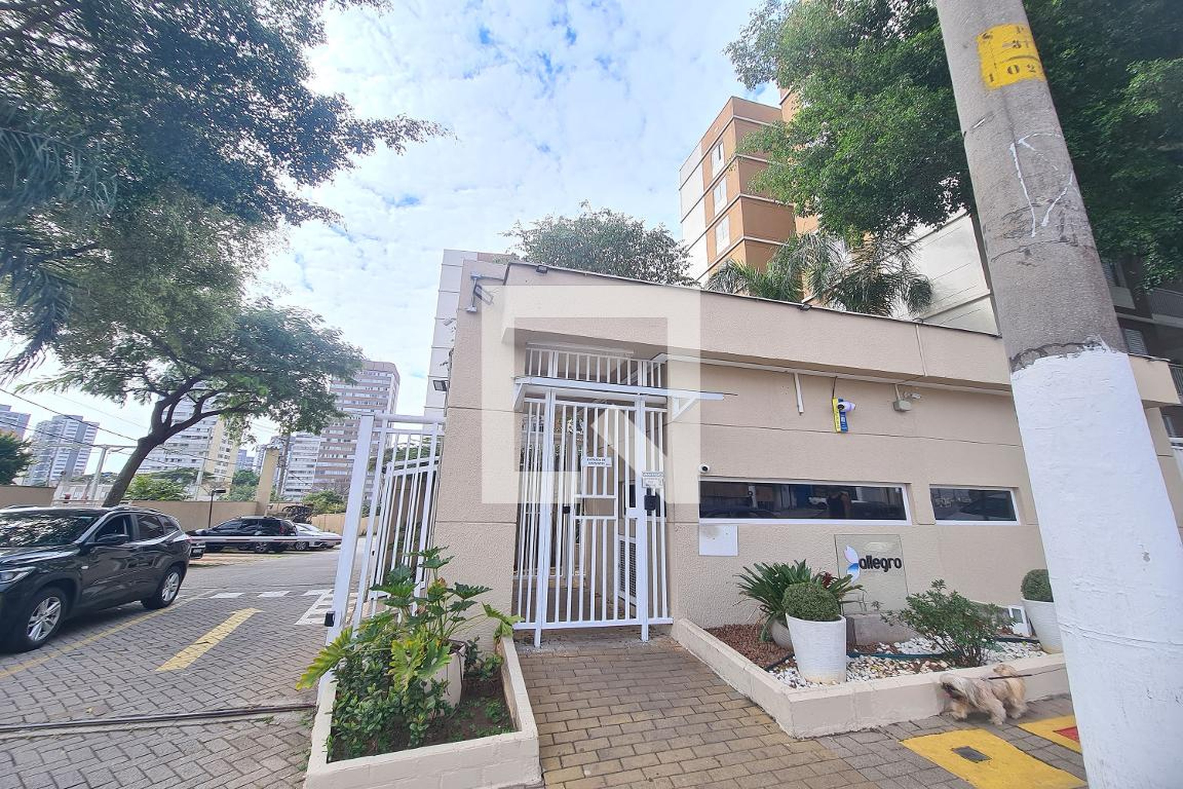 Fachada Condomínio Allegro Jardim Avelino