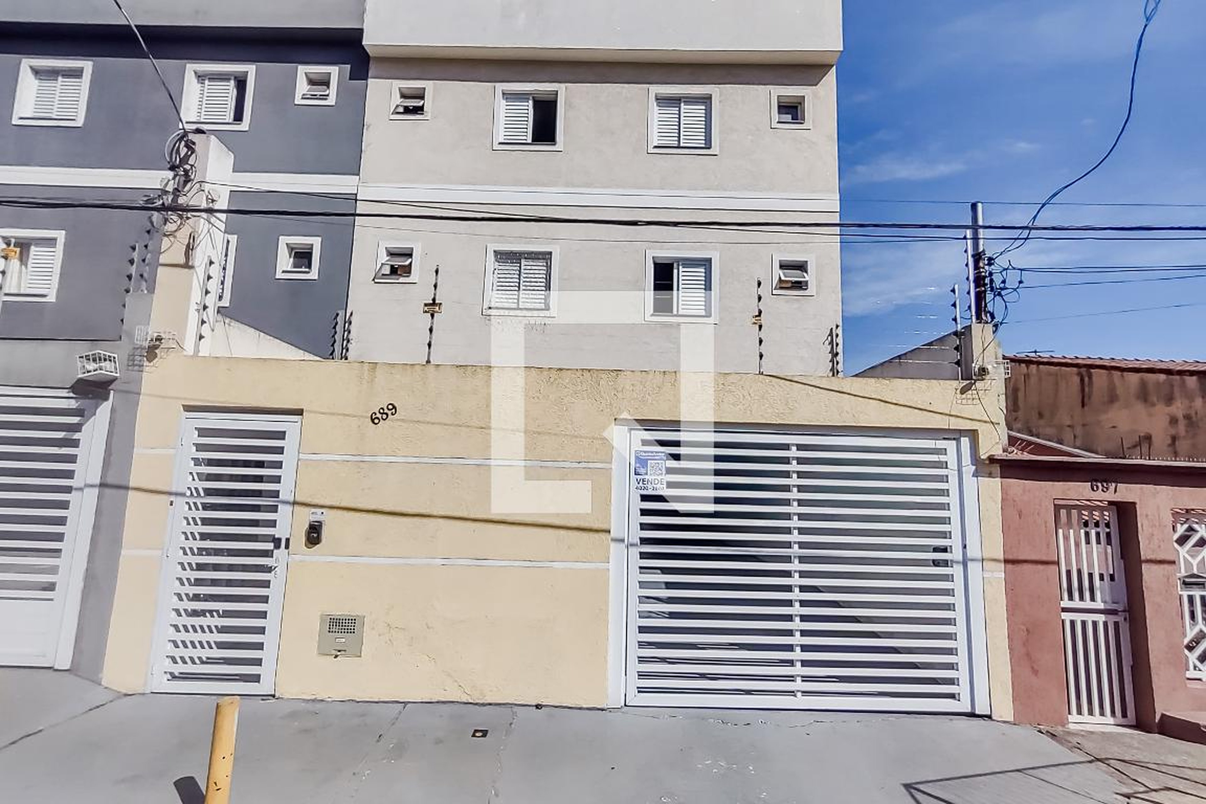 Fachada Condomínio em Rua Timor, 689