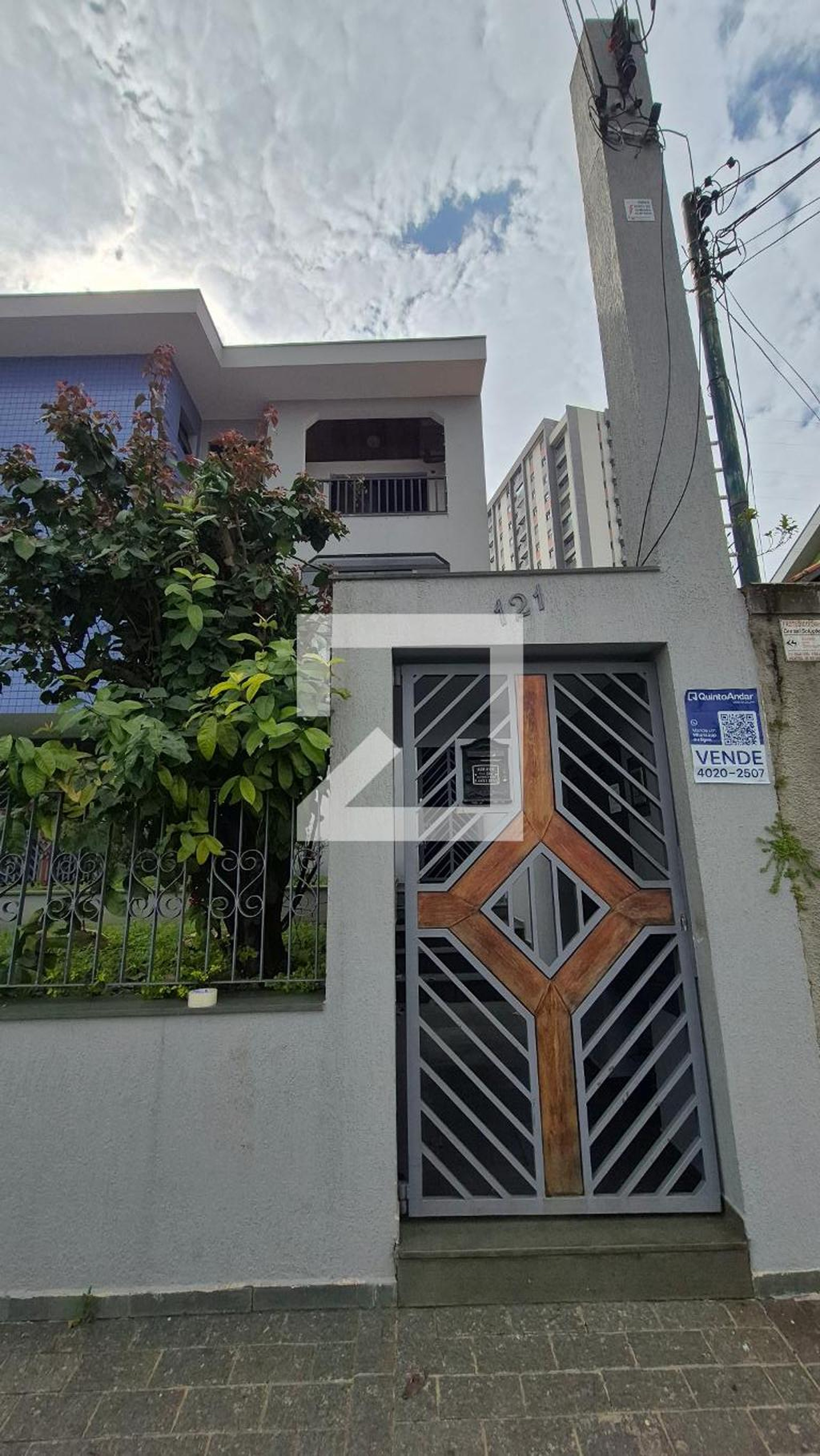 Fachada Condomínio em Rua Visconde de Mauá, 121