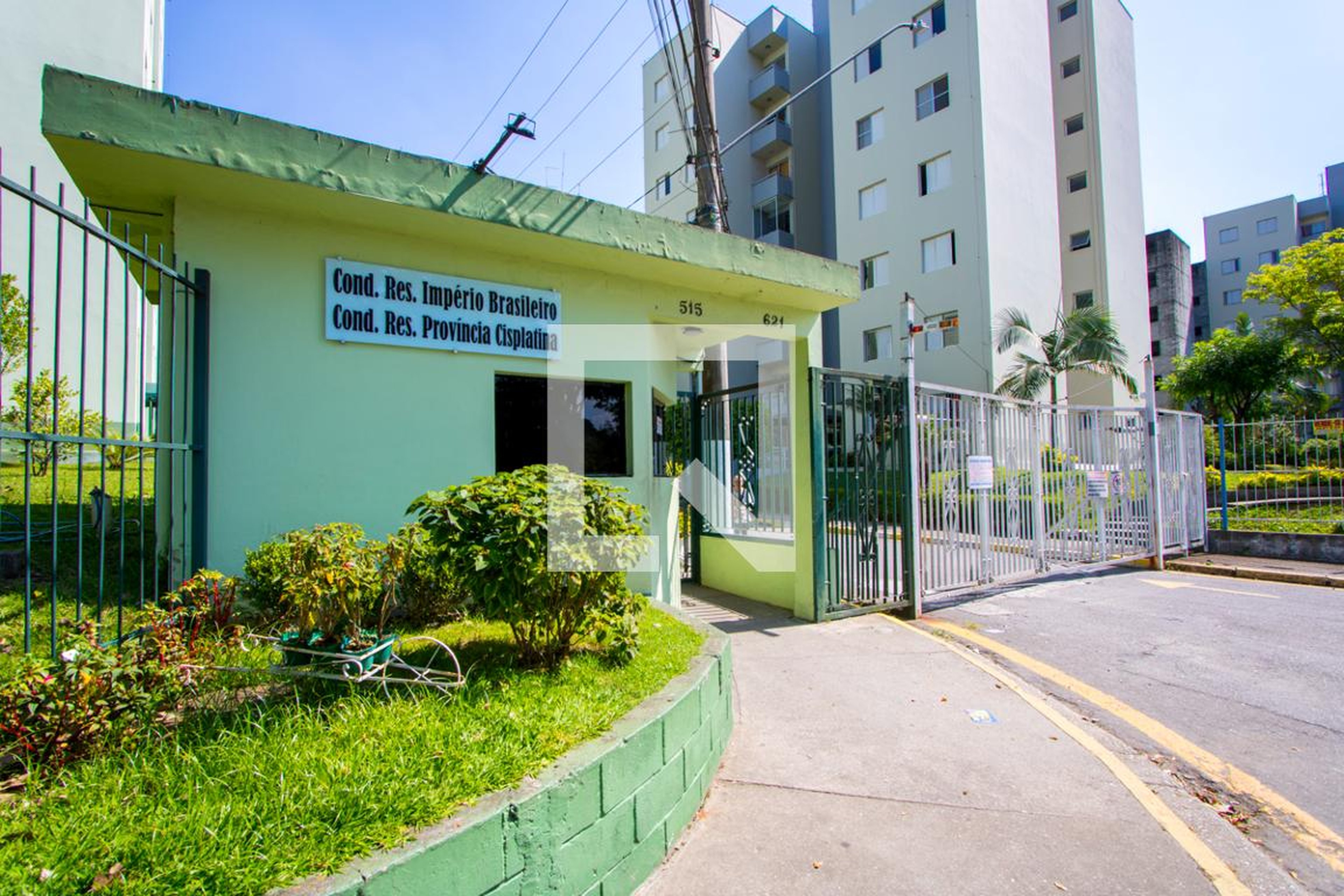 Fachada do condomínio Residencial Província Cisplatina