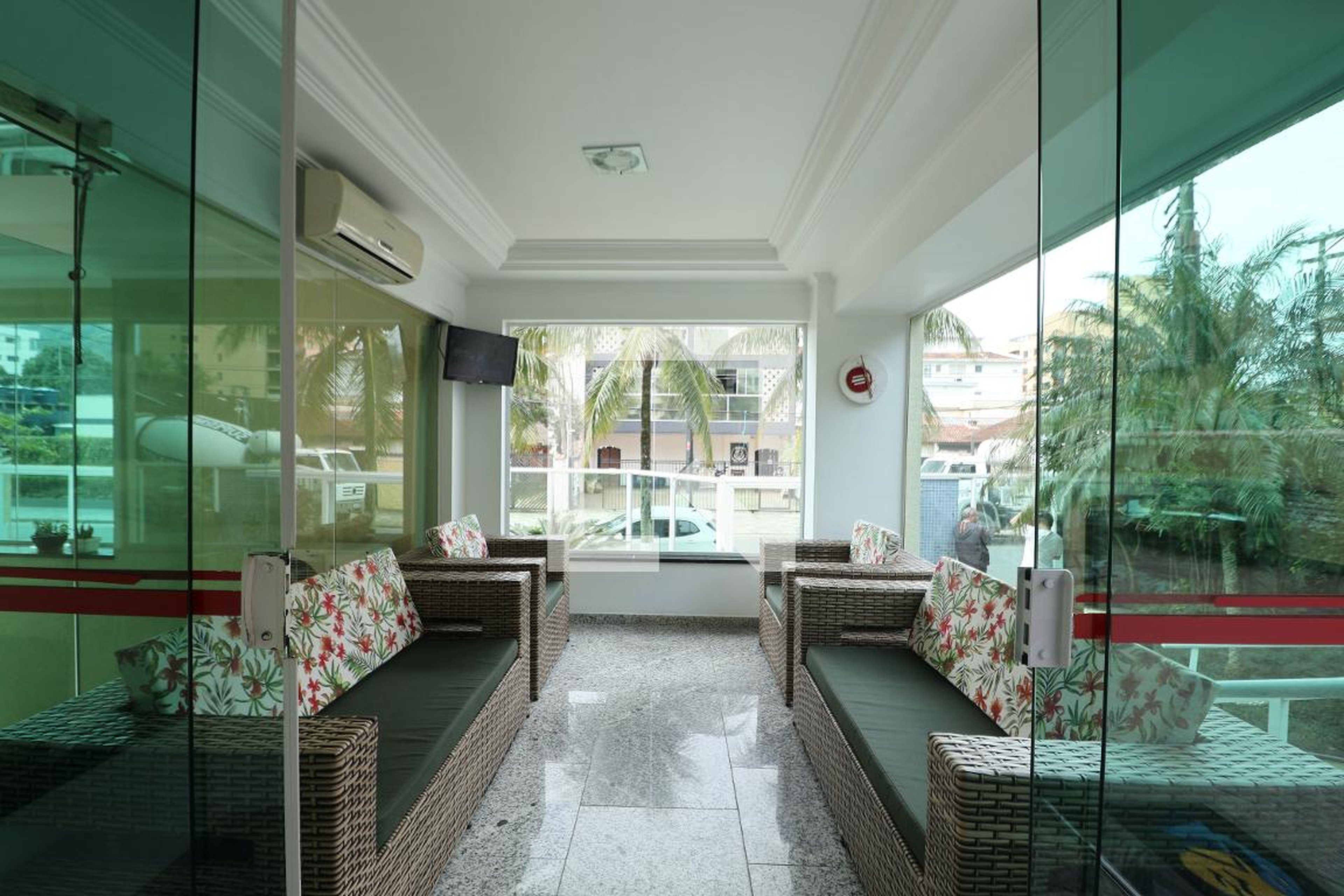 Hall de entrada - Edifício Ilha Santorini