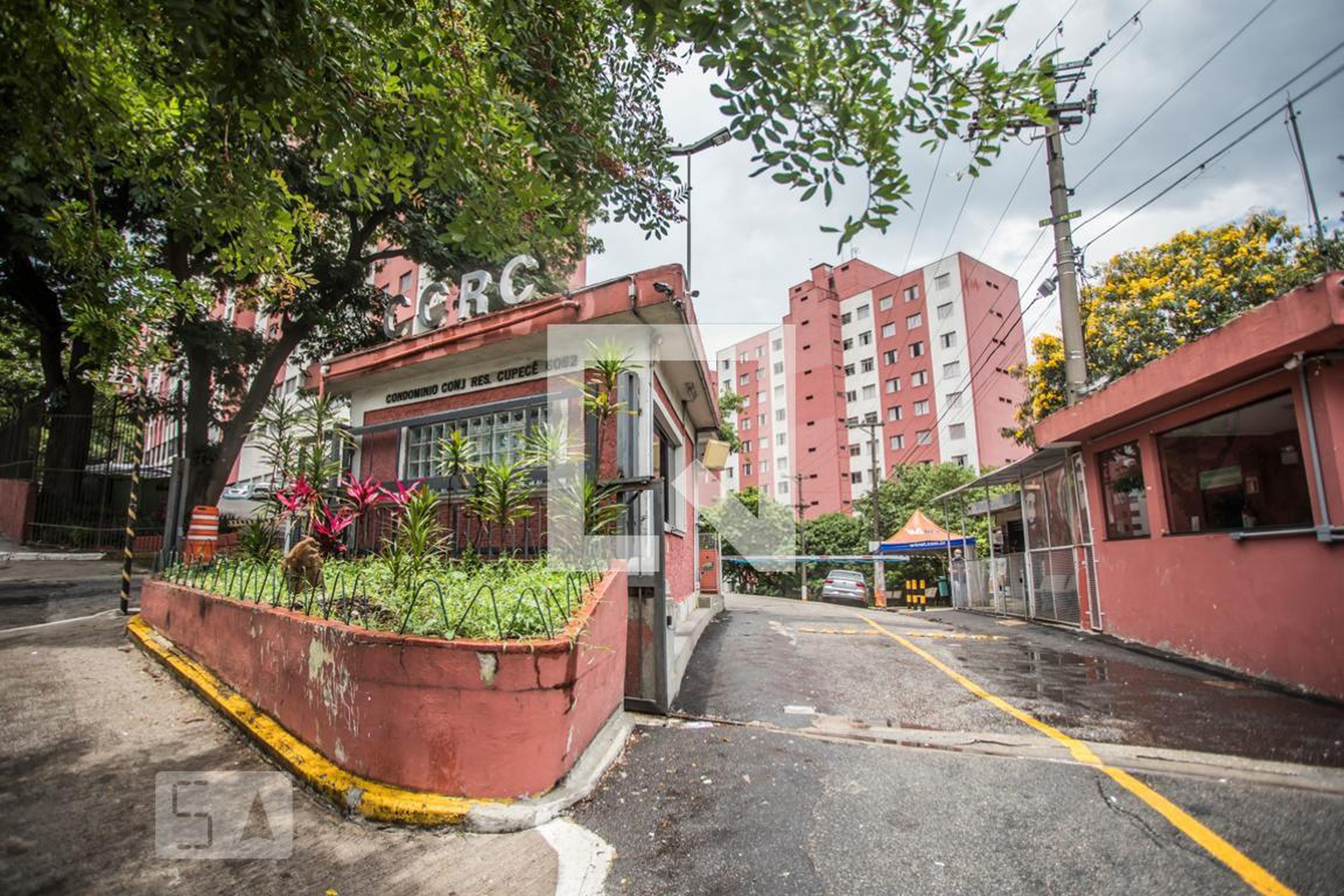 Fachada Condomínio Conjunto Residencial Cupecê