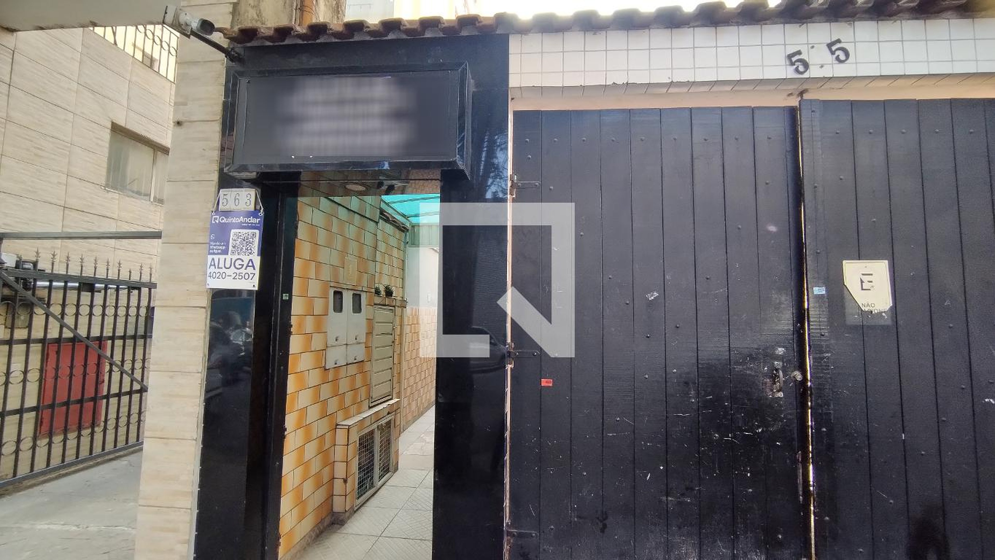 Fachada Condomínio em Rua Padre Raposo, 563