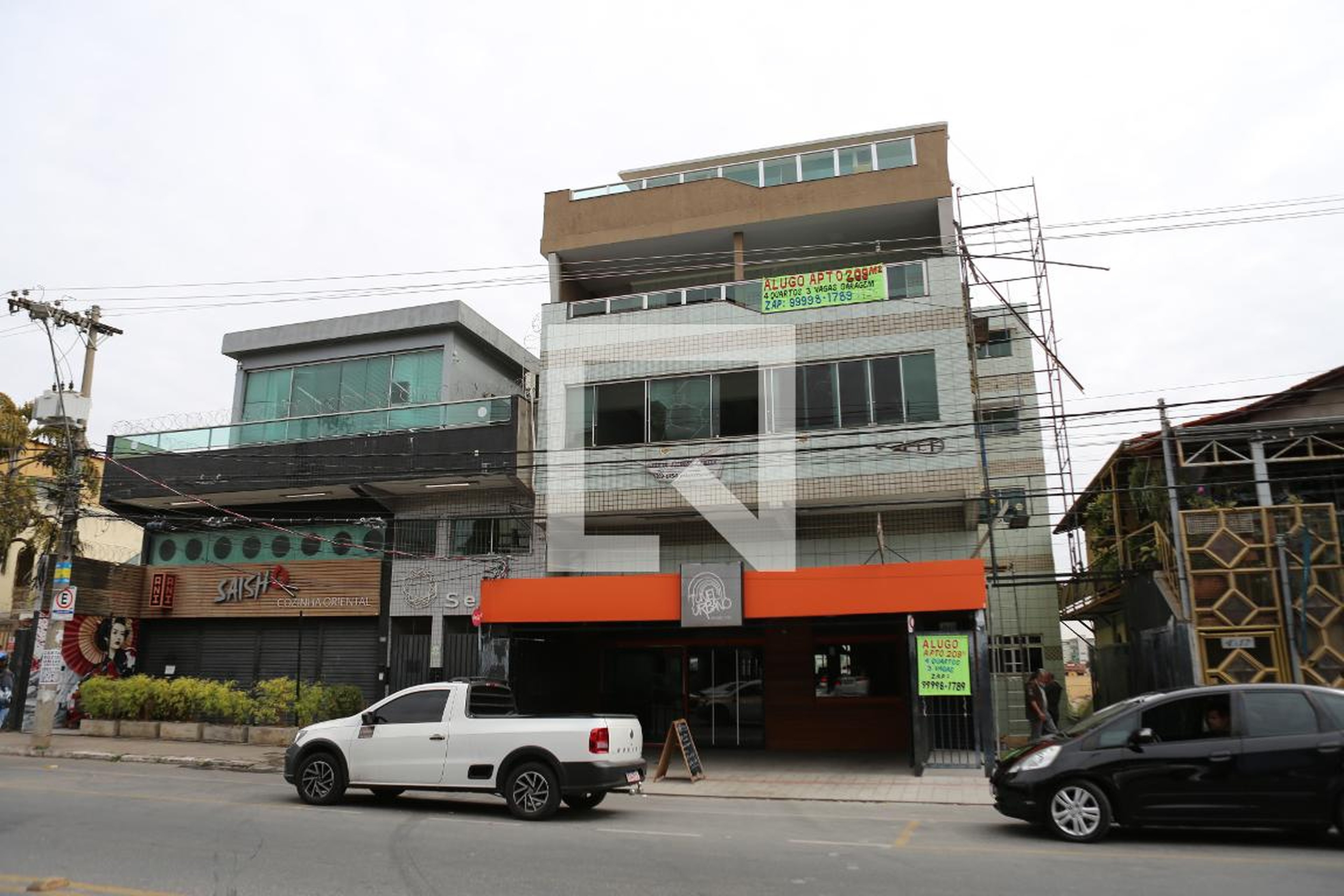 Fachada Condomínio em Avenida José Faria da Rocha, 4912