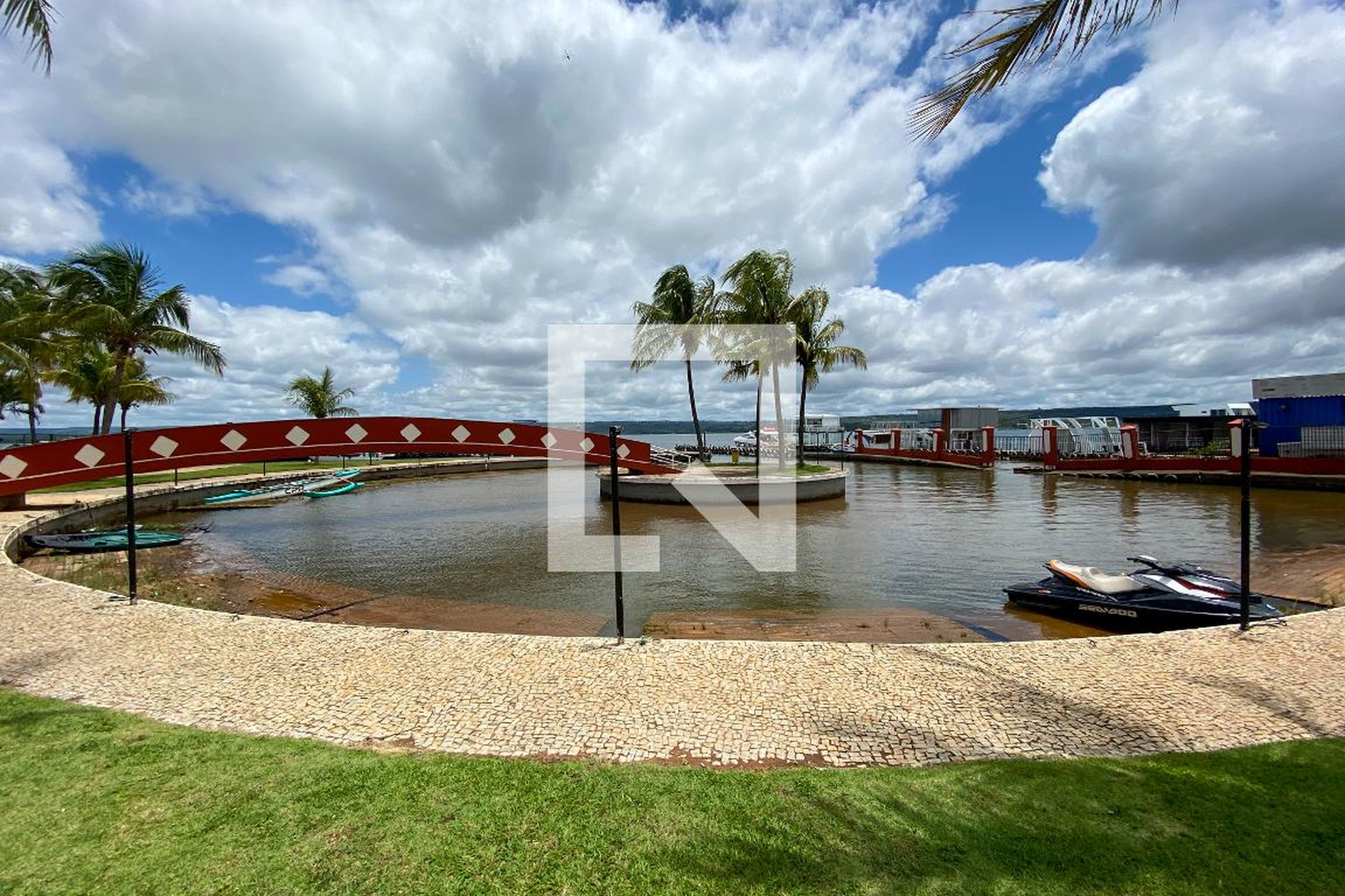 Área comum - Lake Side Hotel Residence