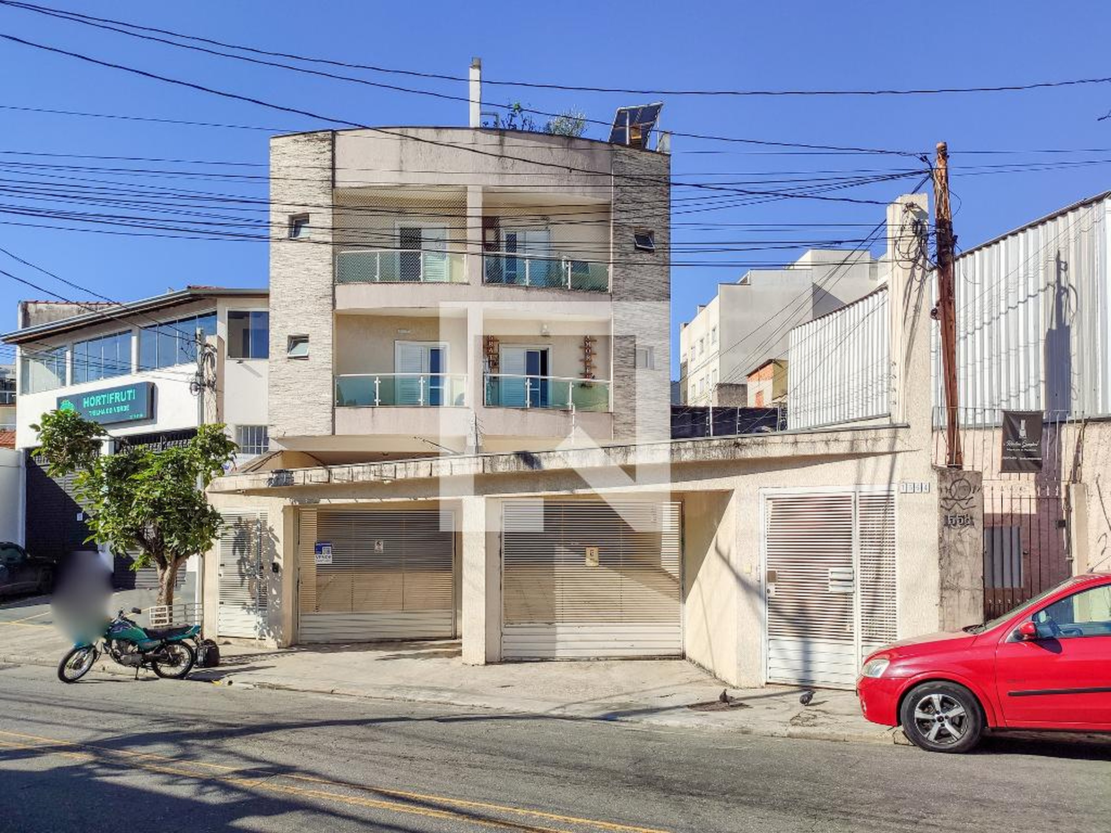 Fachada Condomínio em Rua Gago Coutinho Santo André, 1568