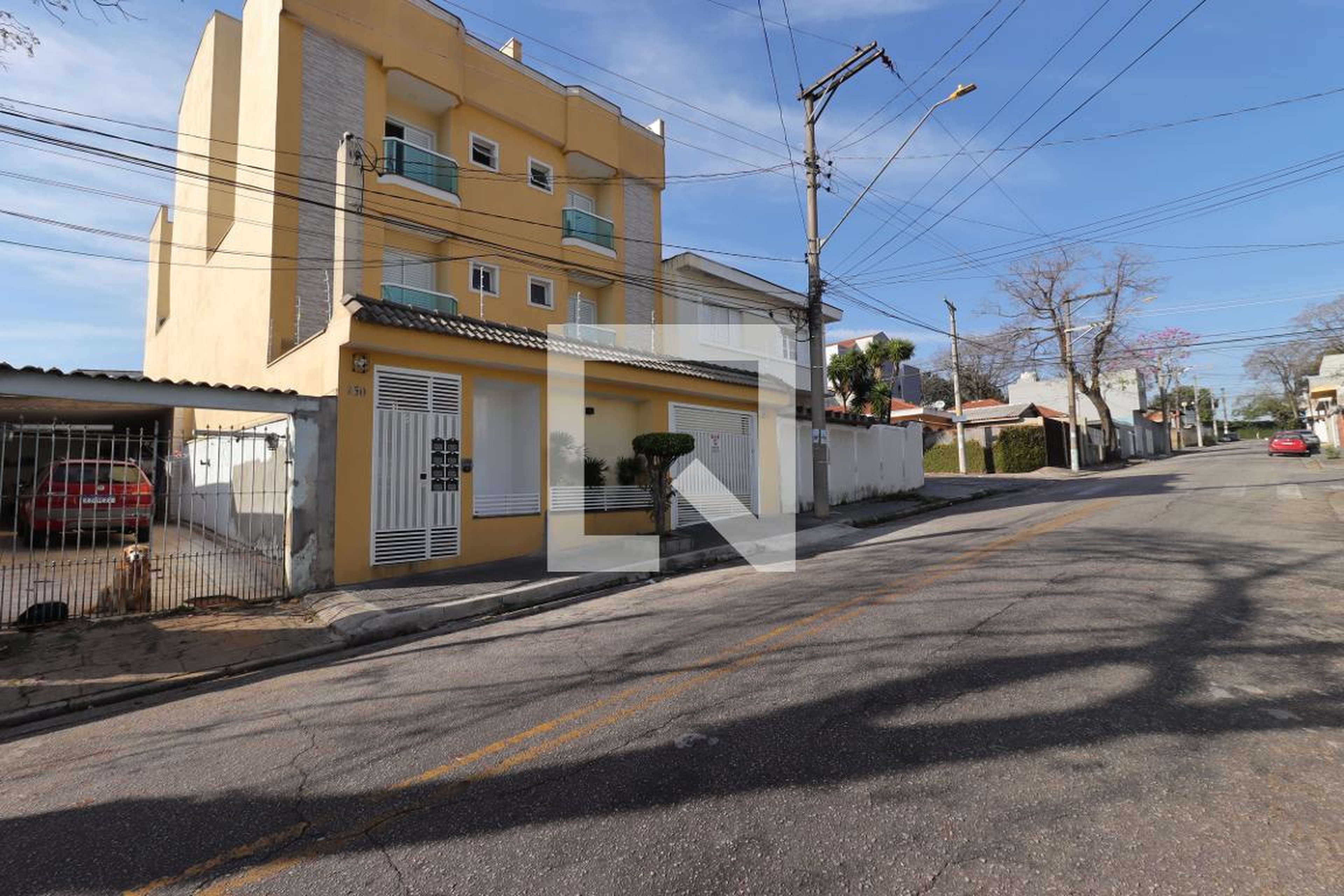 Fachada Condomínio em Rua Benjamin Constant, 150