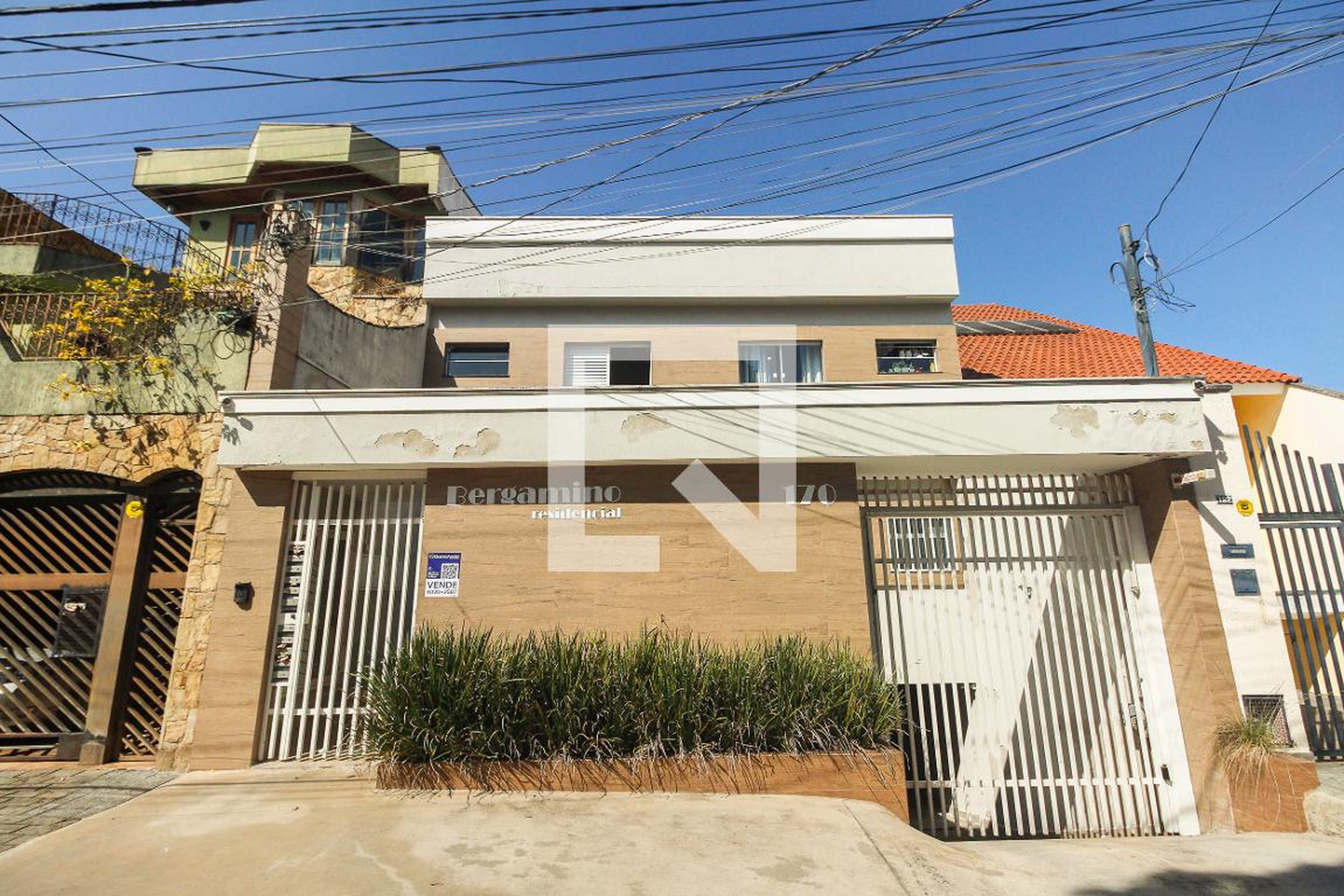 Fachada Condomínio Berganimo Residencial