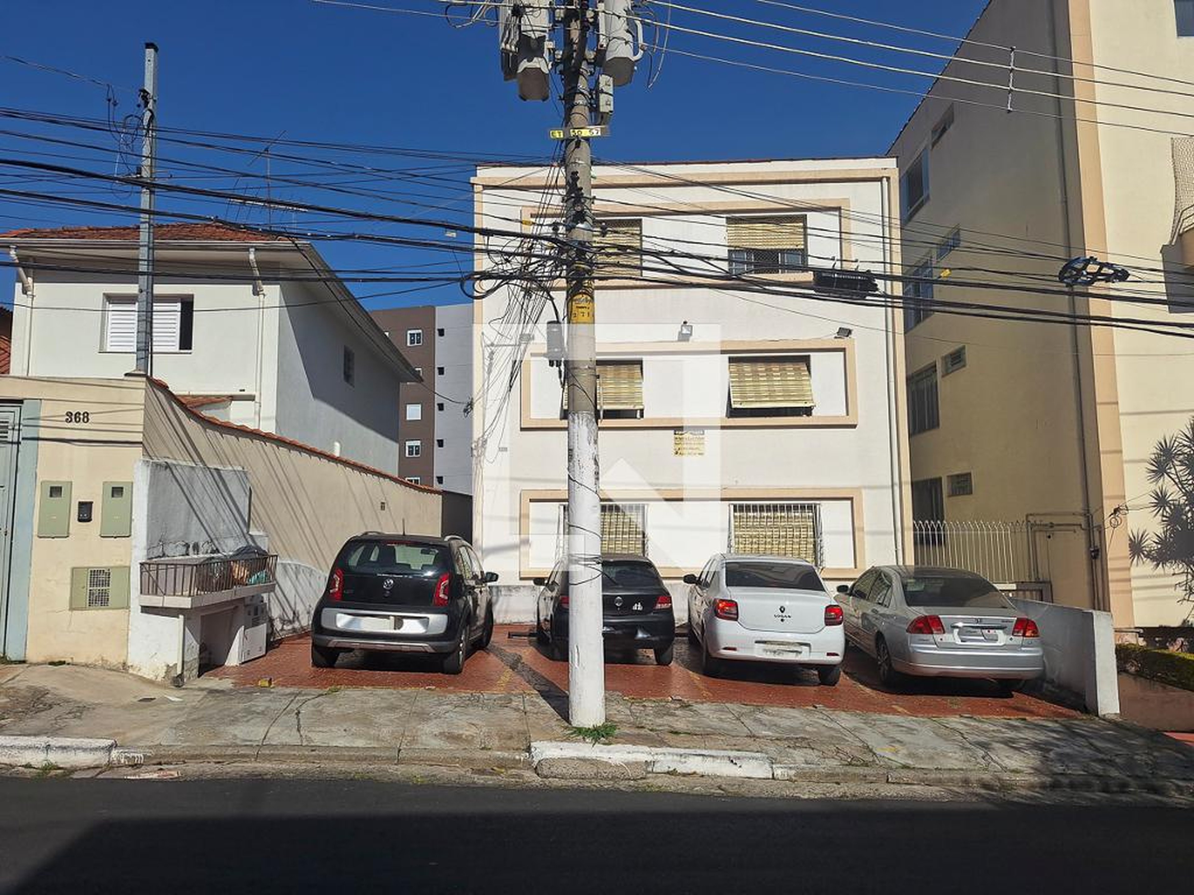 Fachada Condomínio em Rua Condessa Siciliano, 364