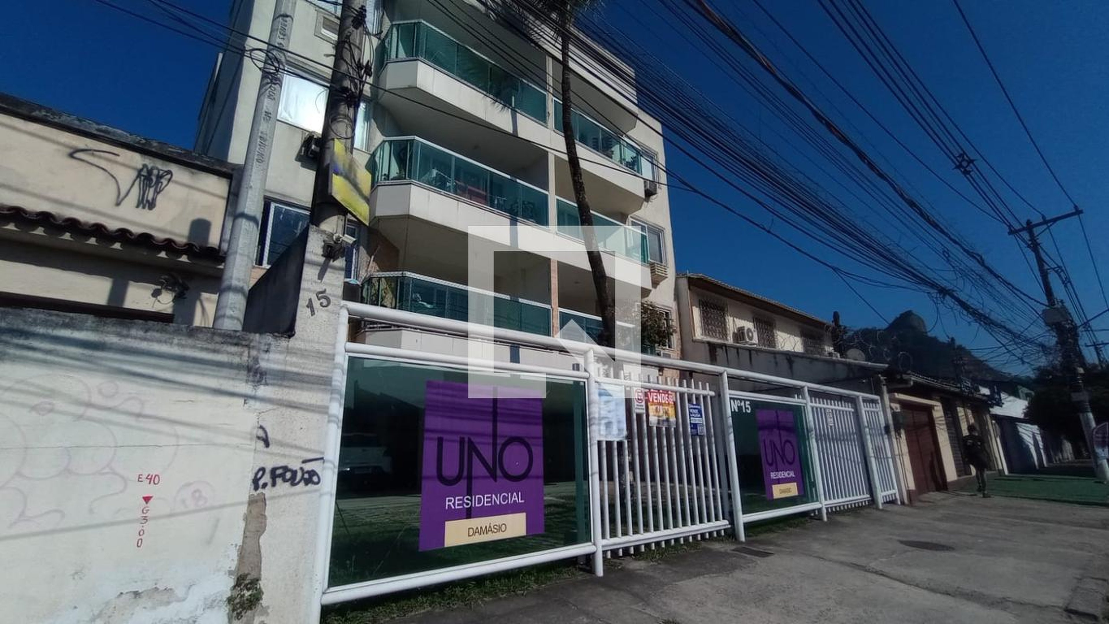 Fachada Condomínio Uno Residencial