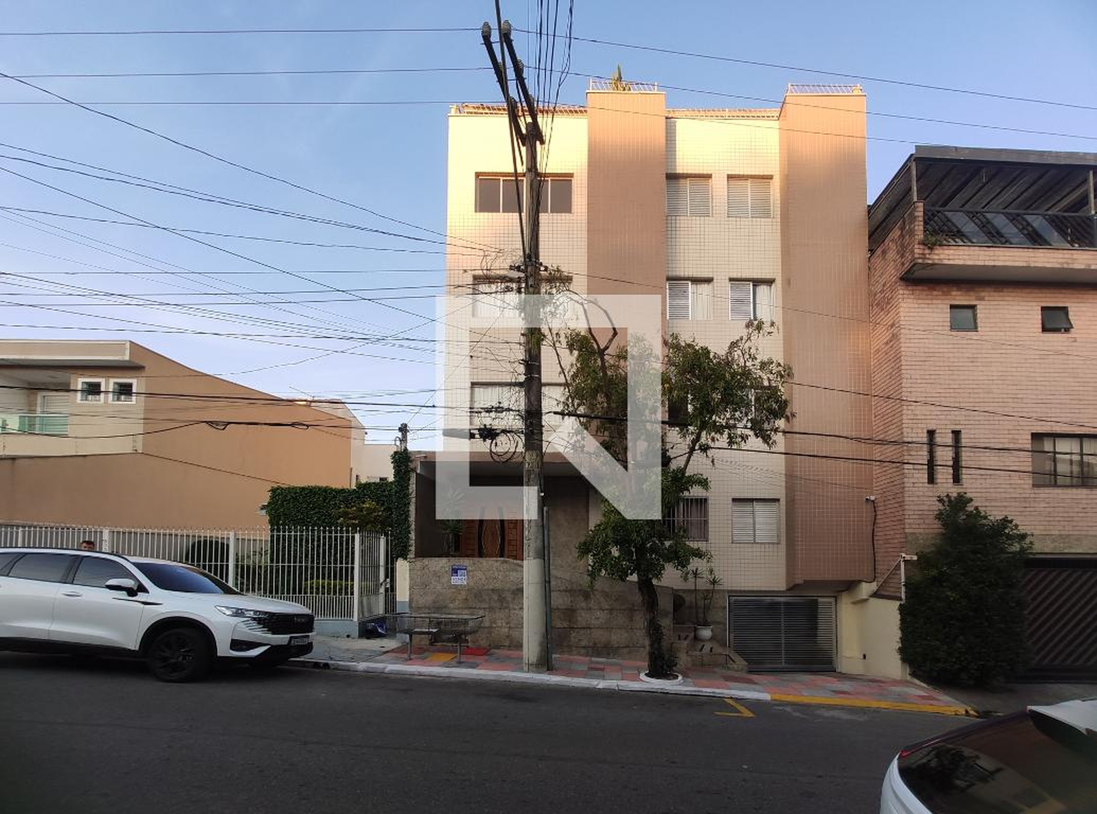 Fachada Condomínio em Rua Nossa Senhora de Fátima, 837