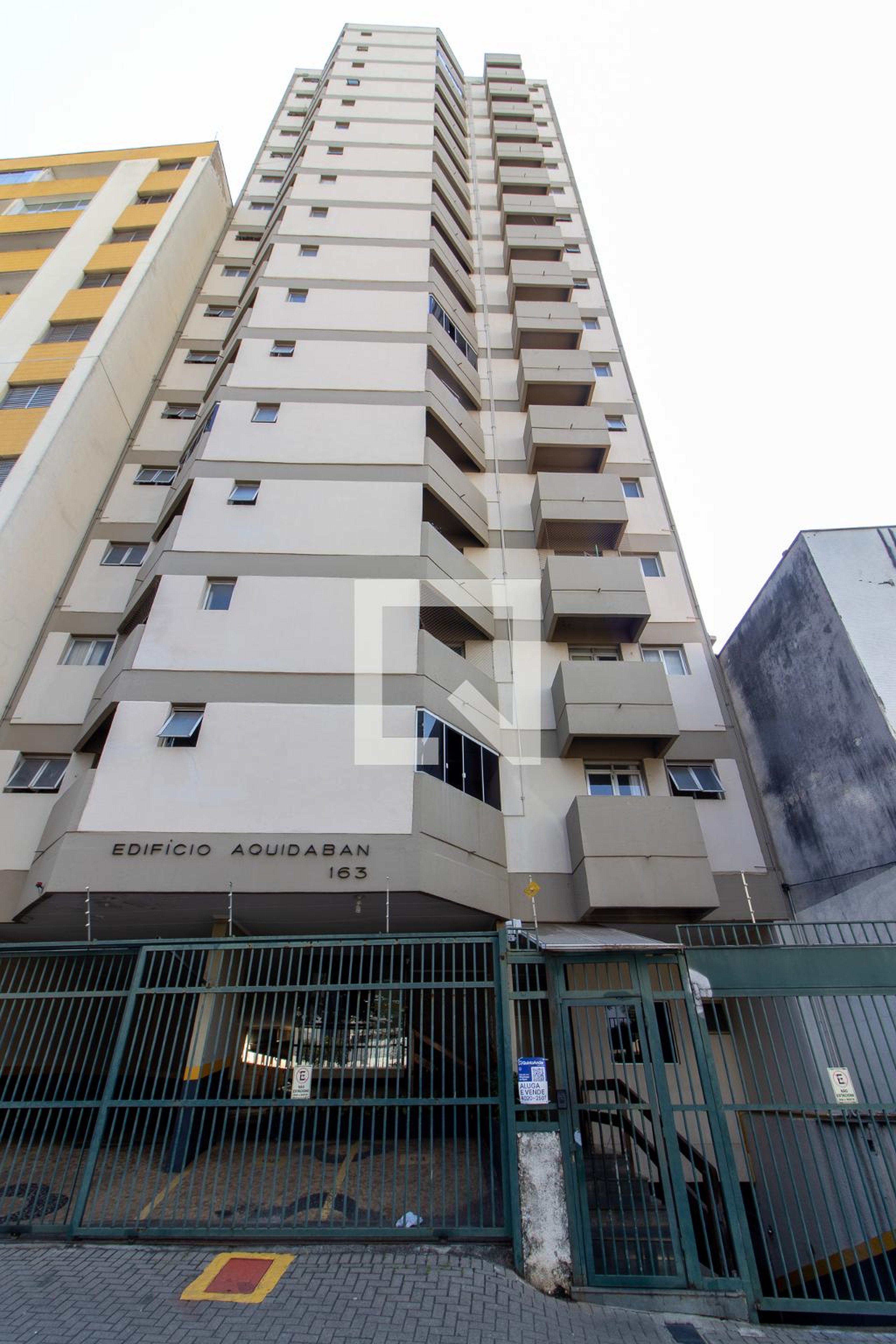 Fachada Condomínio em Avenida Aquidabã, 163