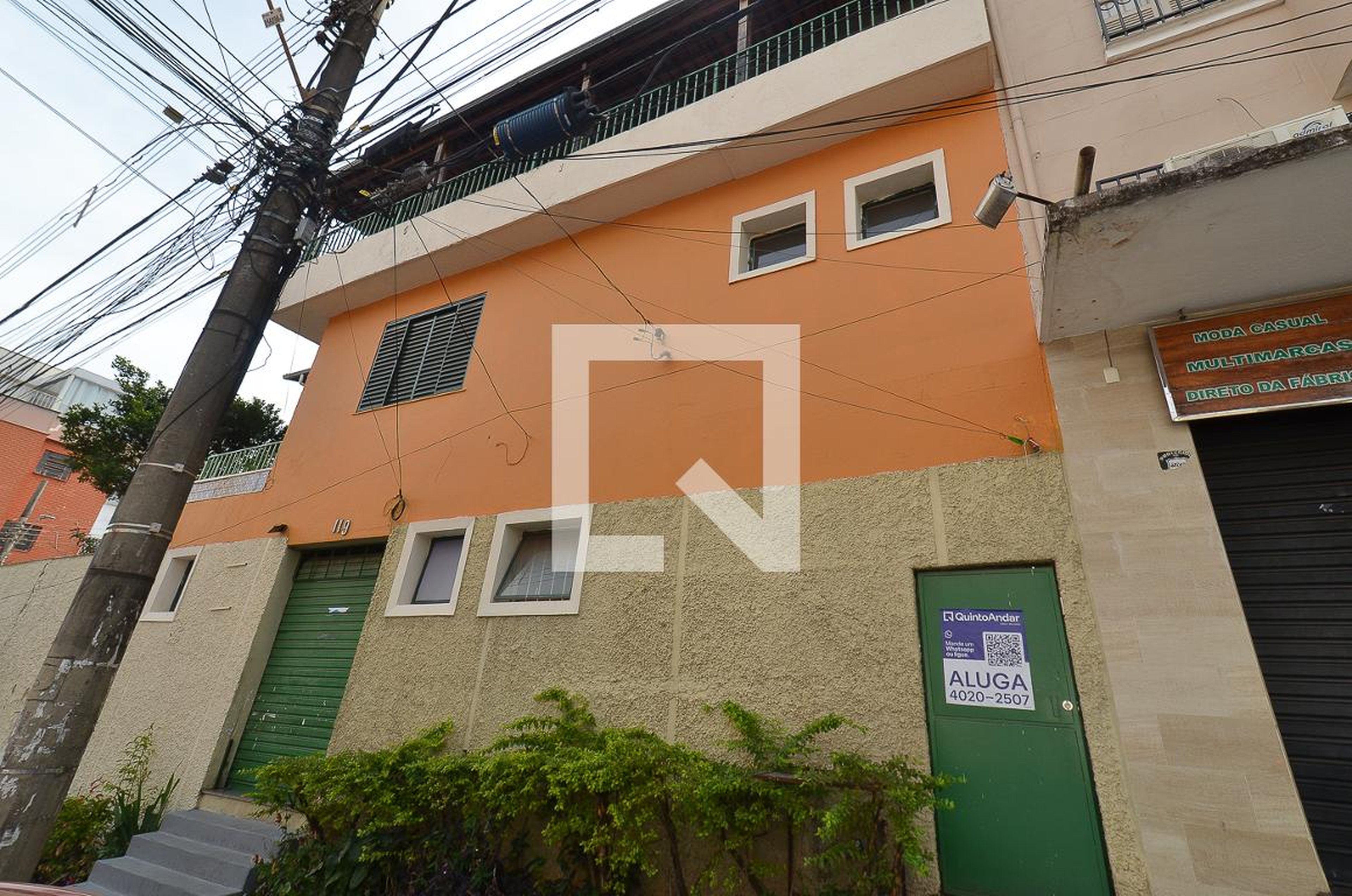 Fachada Condomínio em Rua Santa Bárbara, 119