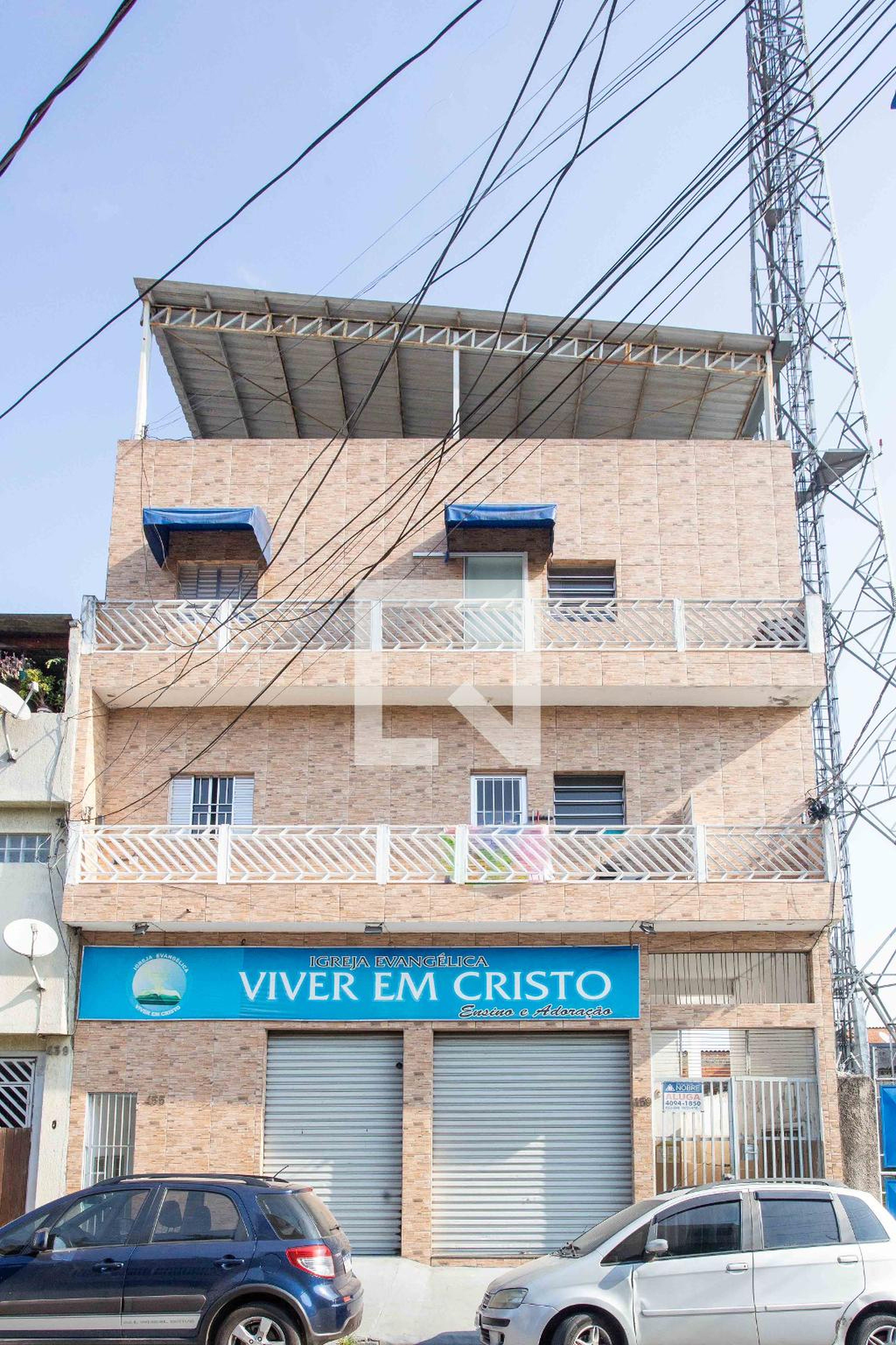 Fachada Condomínio em Rua Juruá, 455