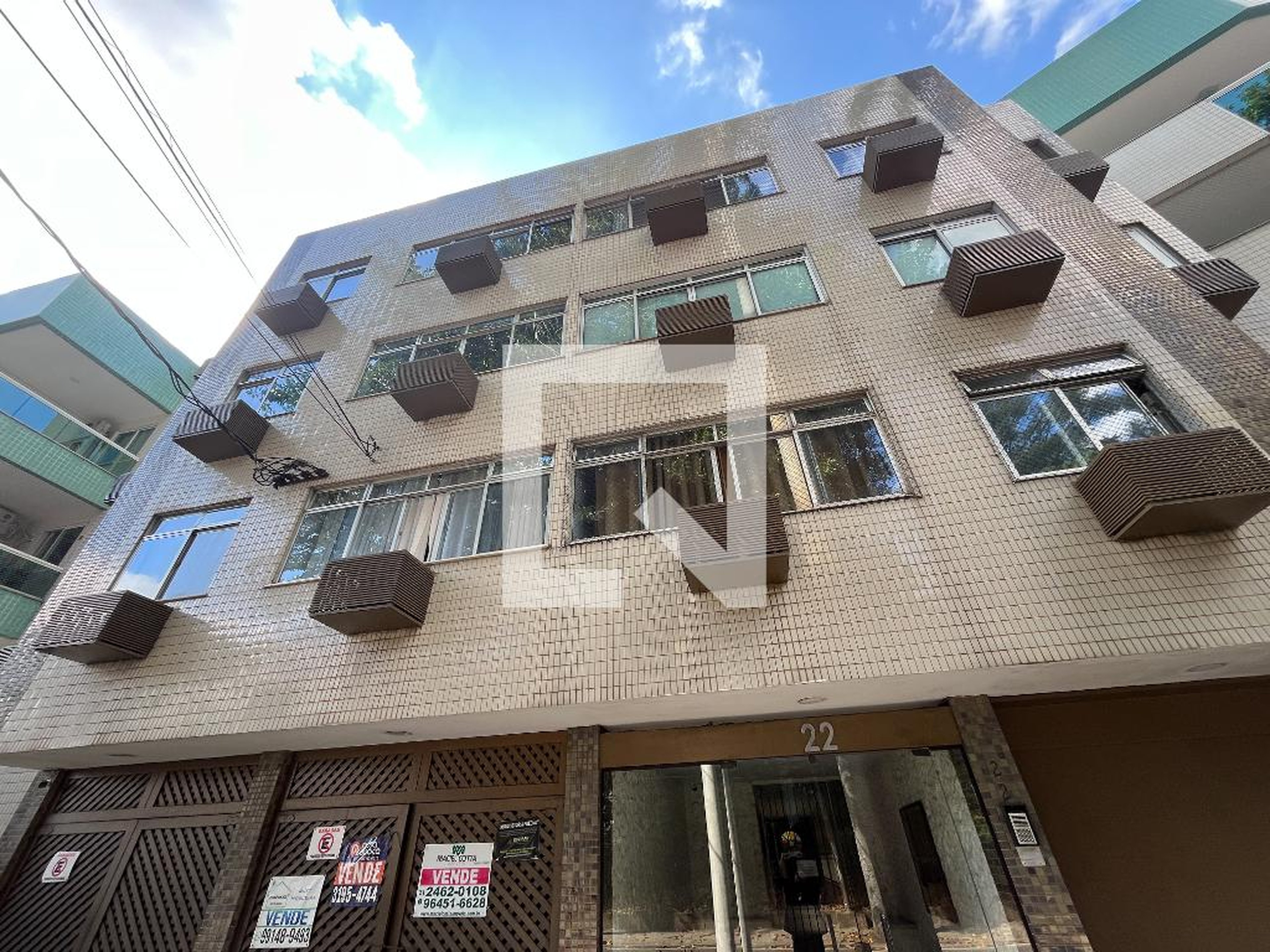 Fachada Condomínio em Rua Uçá, 22