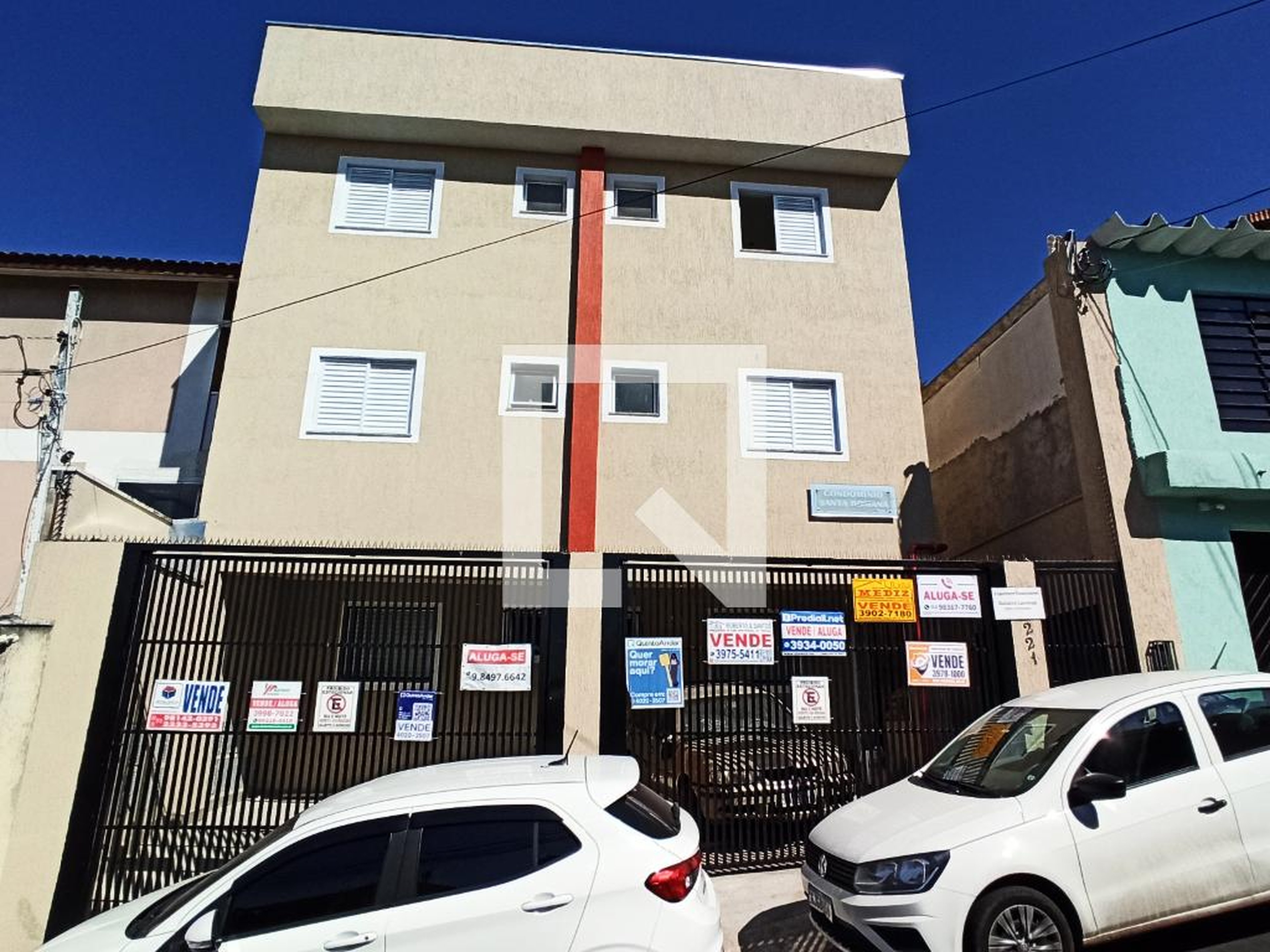 Fachada do Condomínio Condomínio Santa Romana