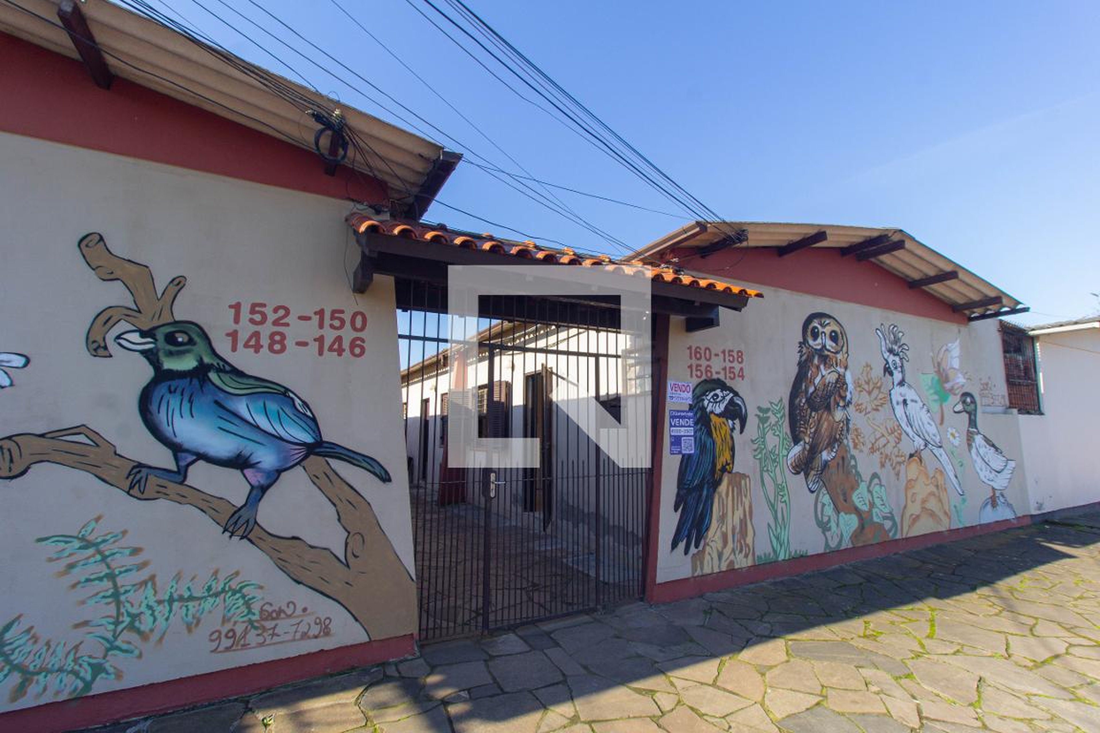Fachada Condomínio em Rua Lima, 160
