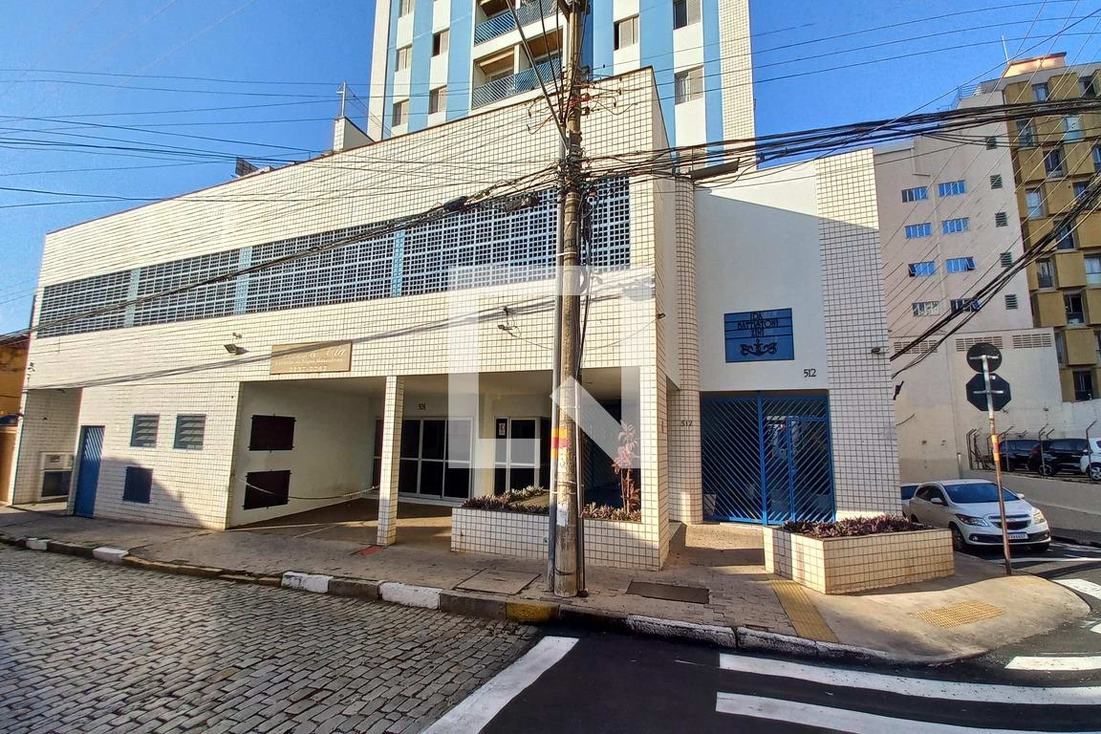Fachada do Prédio Condomínio em Rua Regente Feijó, 512