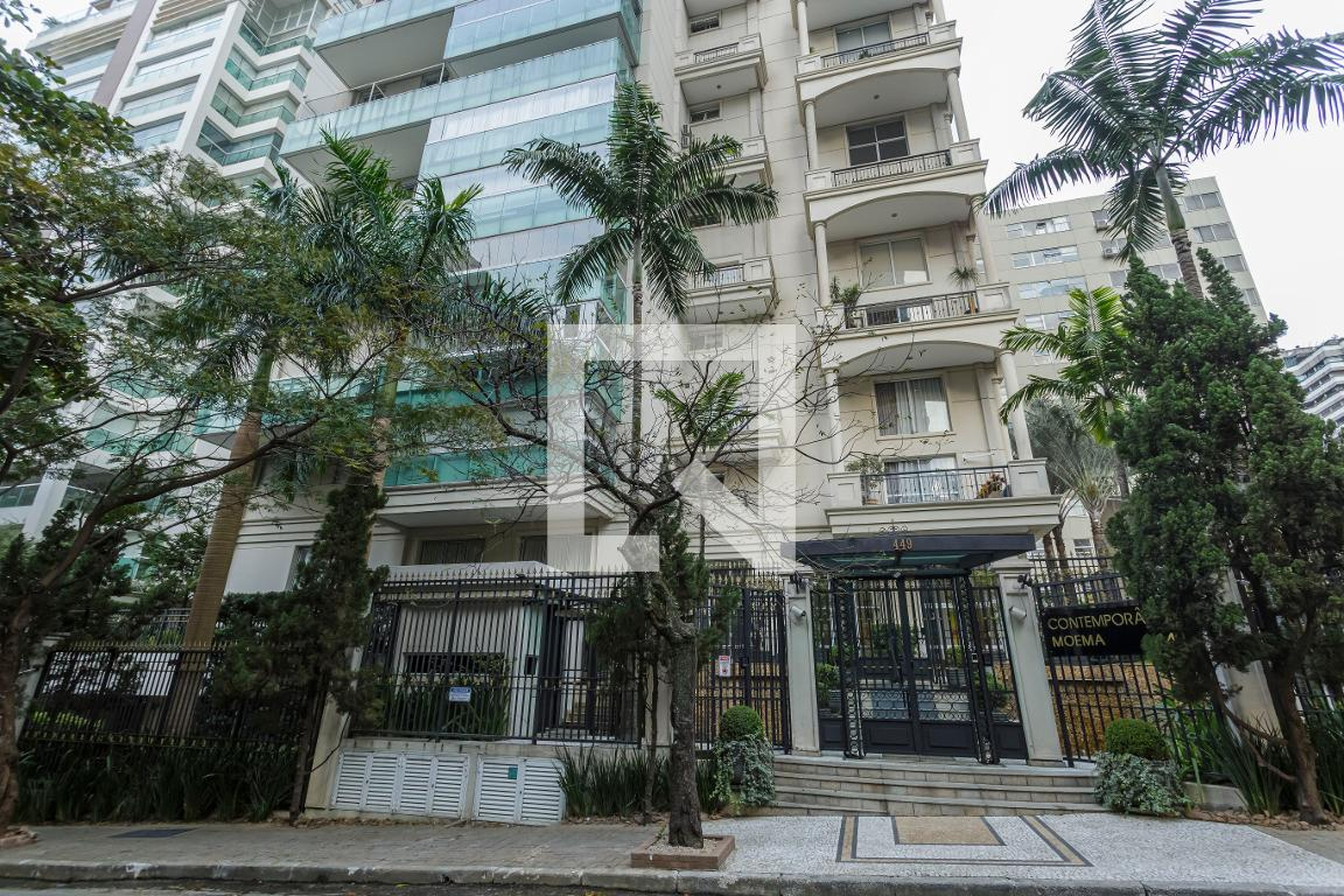 Fachada Condomínio Contemporâneo Moema