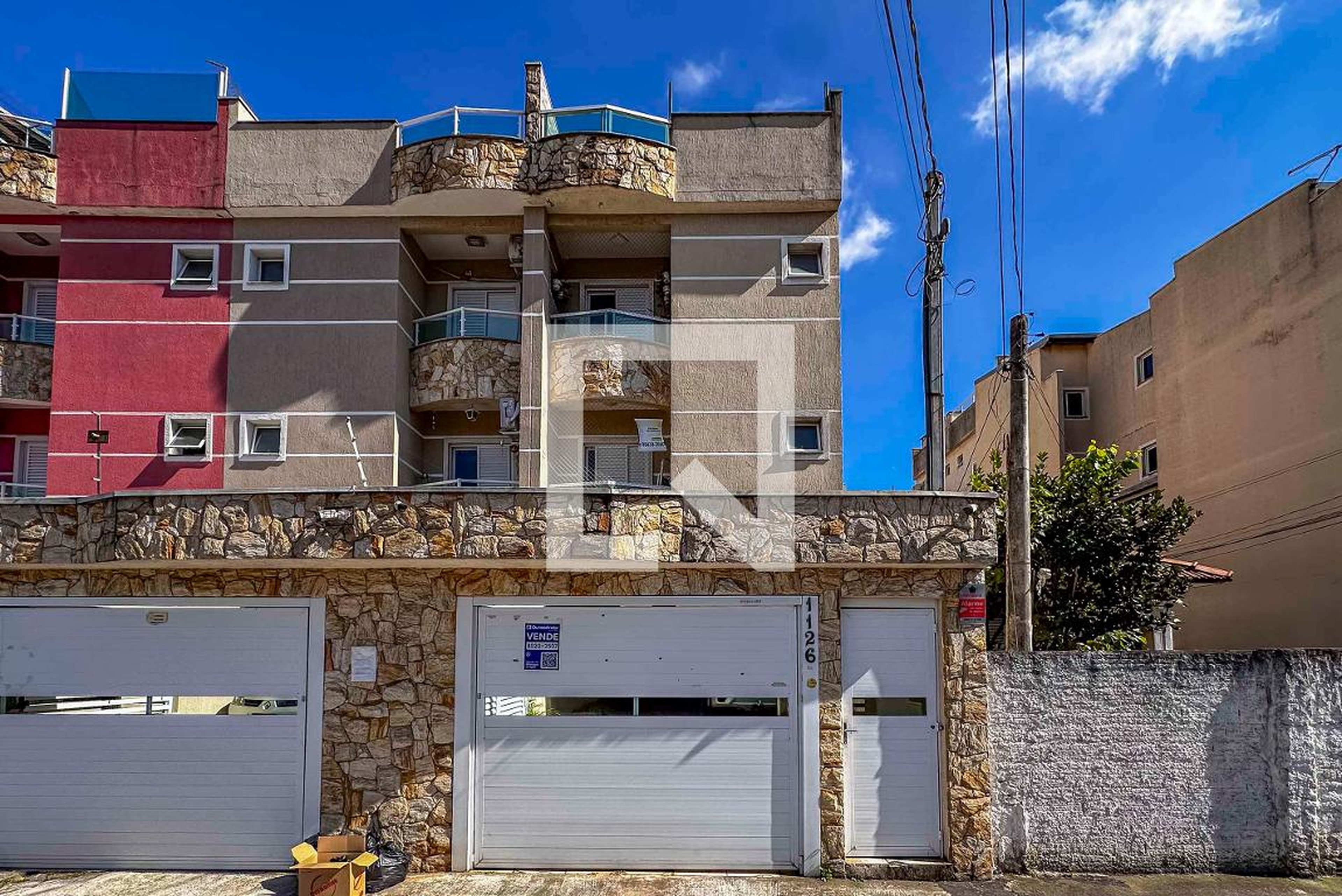 Fachada Condomínio em Rua Coronel Seabra, 1126