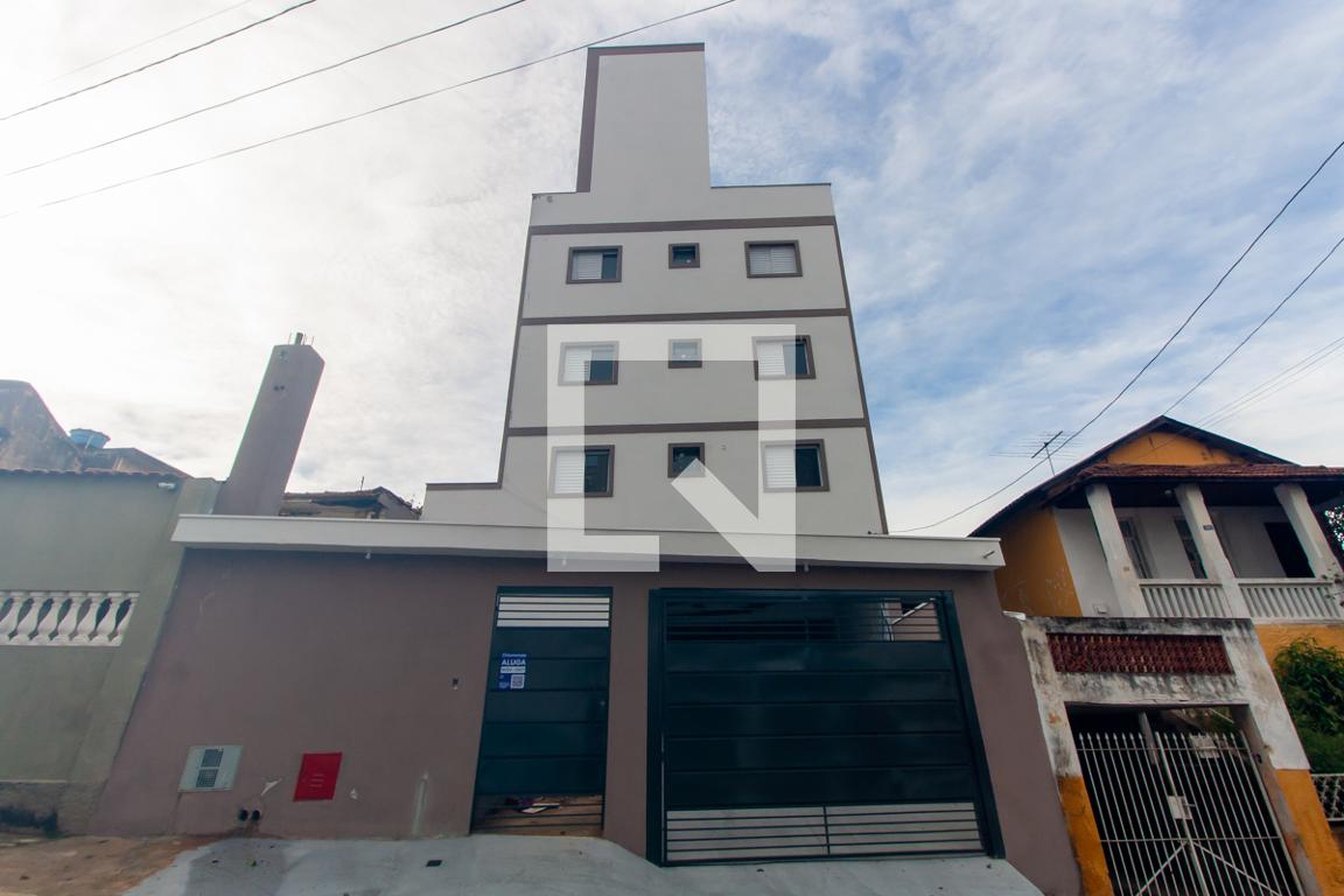 Fachada Condomínio em Rua Gradau, 59