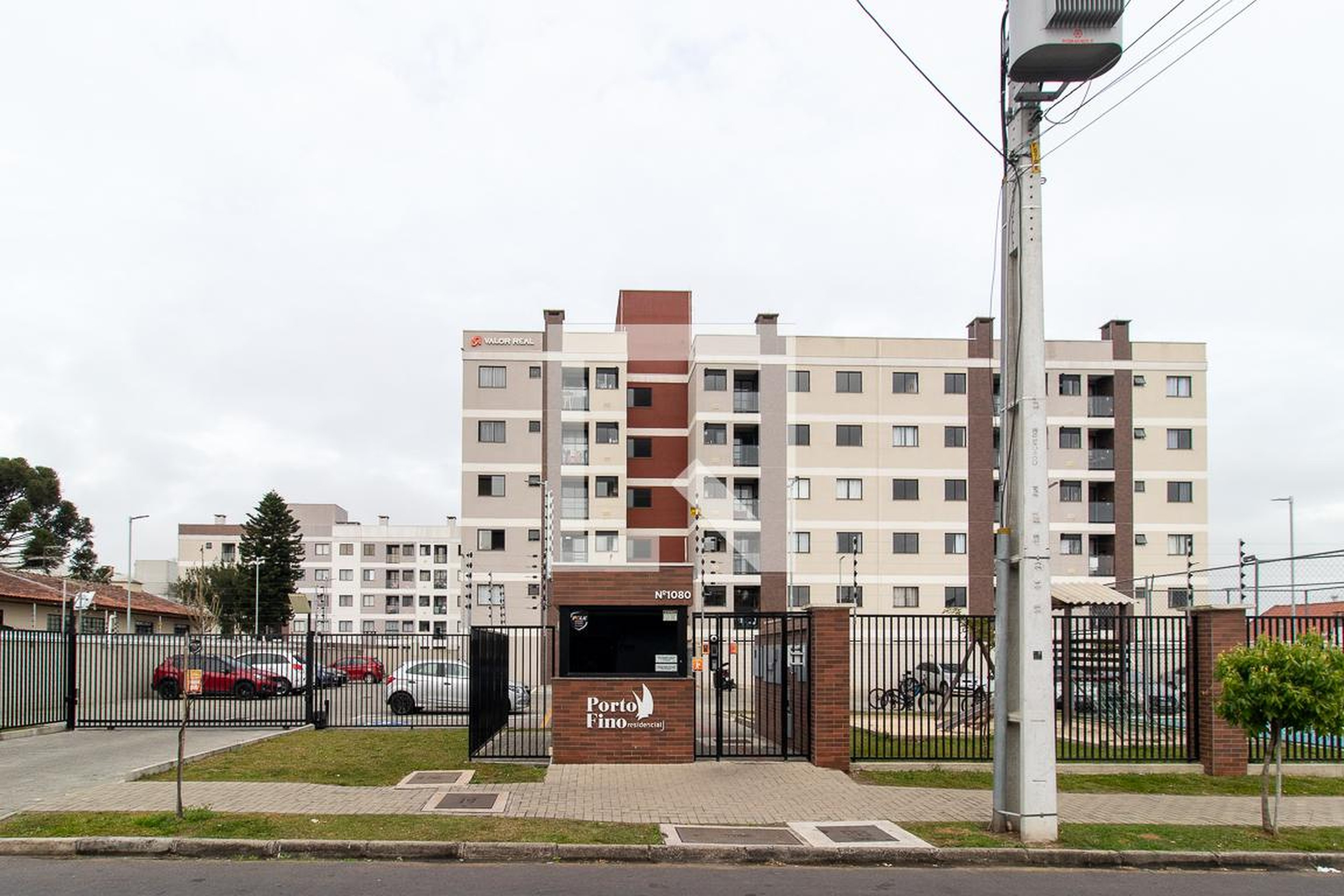 Fachada do condomínio Condomínio Porto Fino Residencial