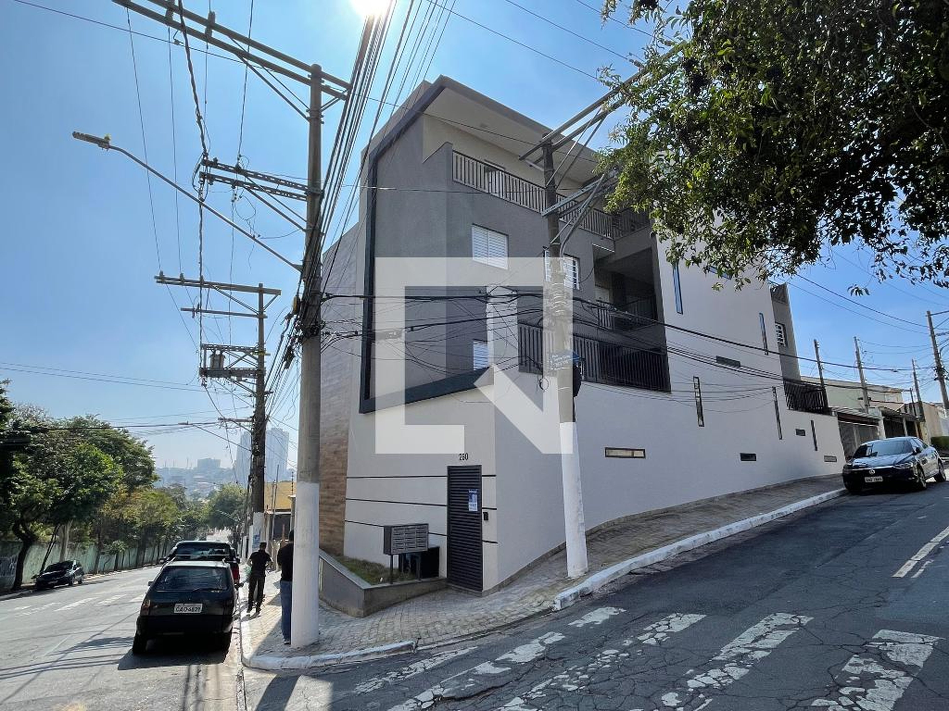 Fachada Condomínio em Rua Mandu, 280
