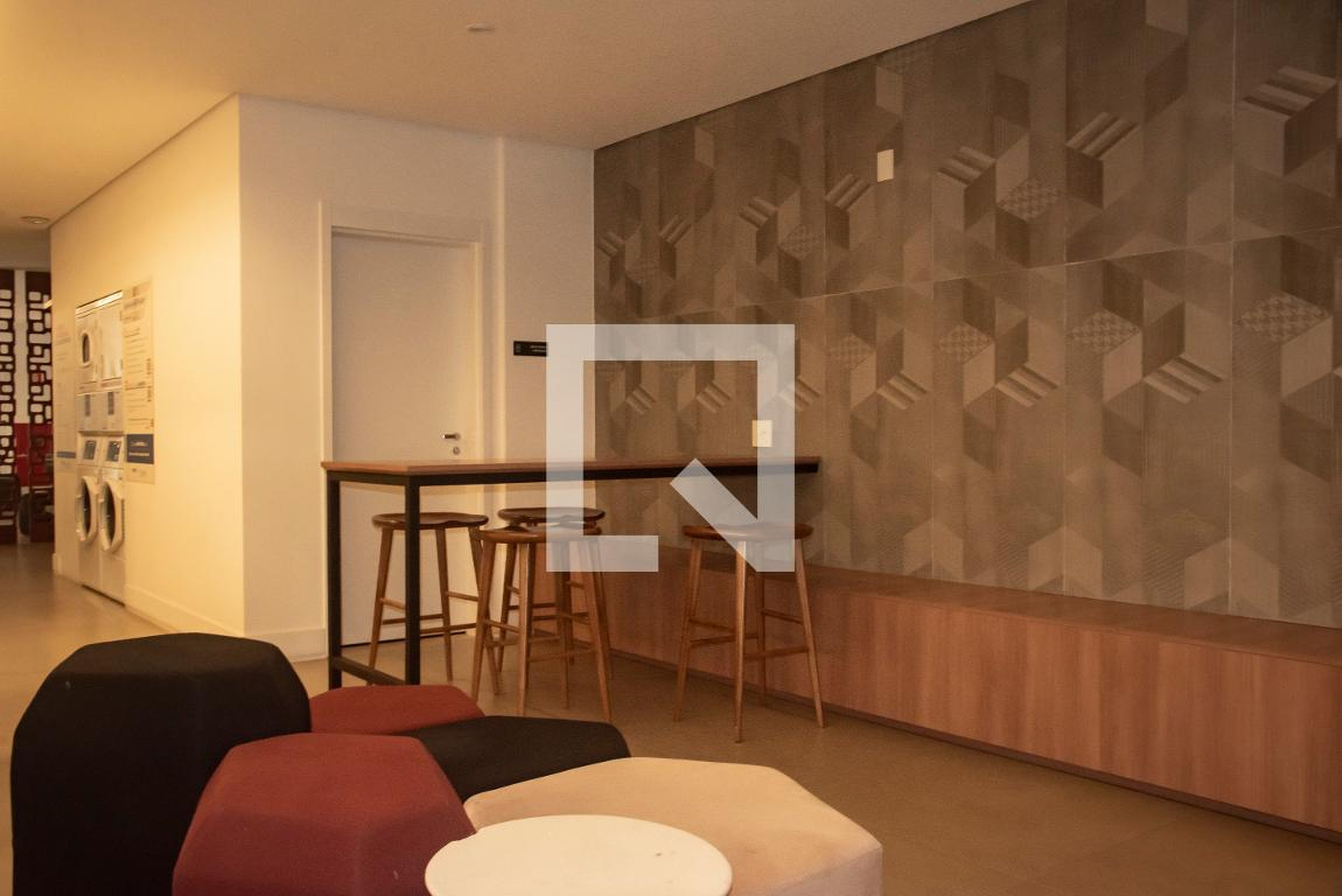 Hall social - Residencial Id Ibirapuera