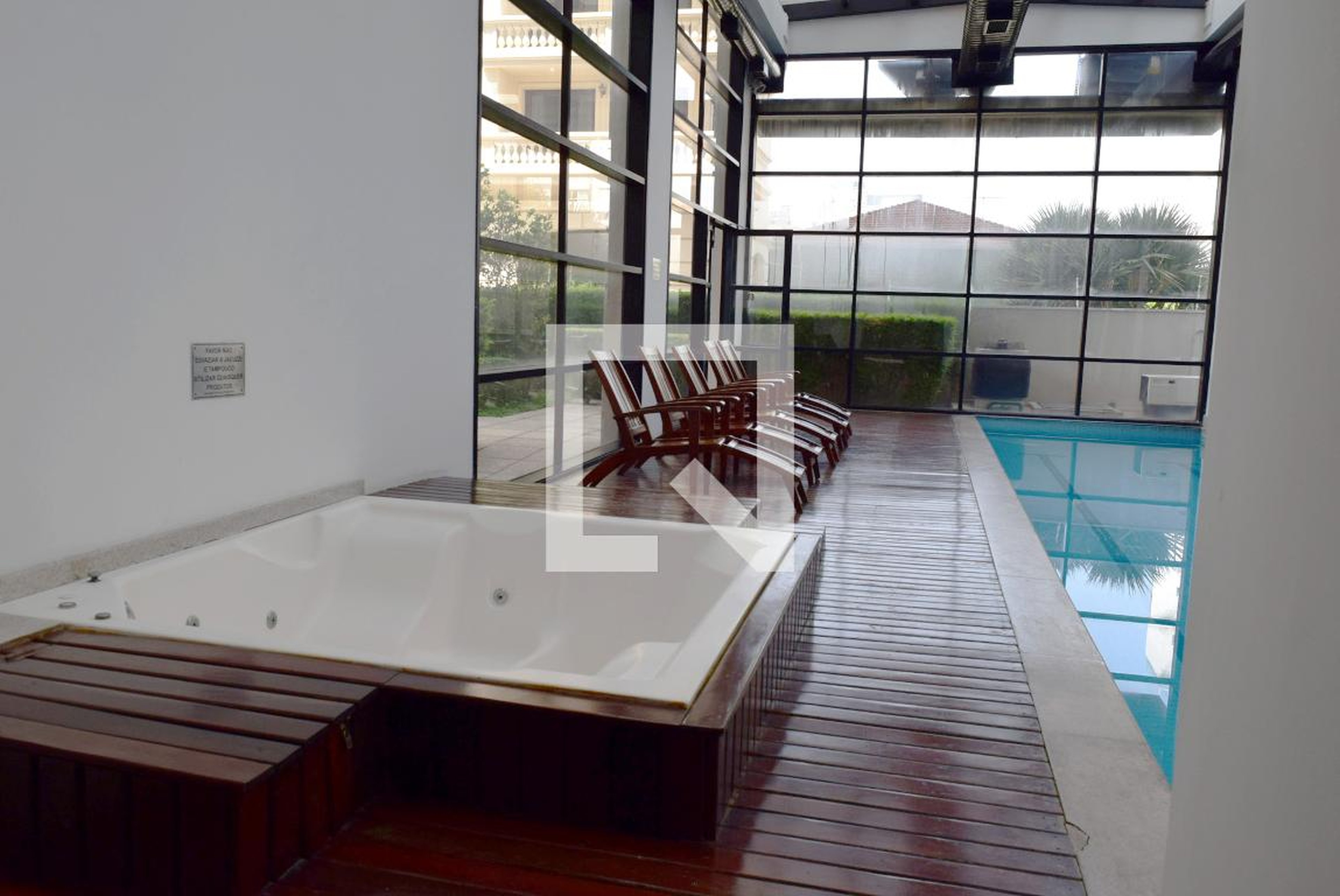 Piscina coberta - São Paulo Fashion Hall