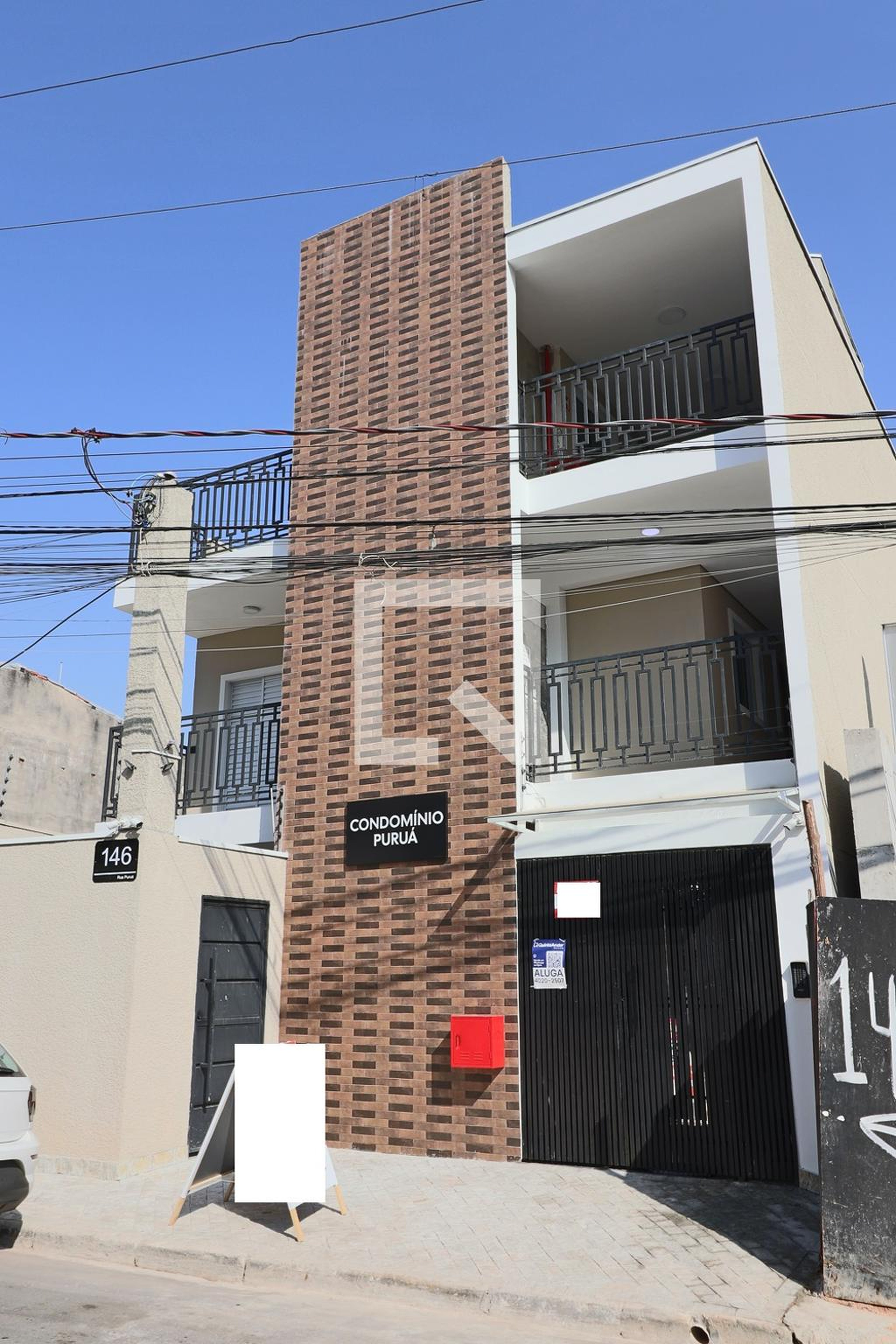 Fachada Condomínio em Rua Puruá, 146