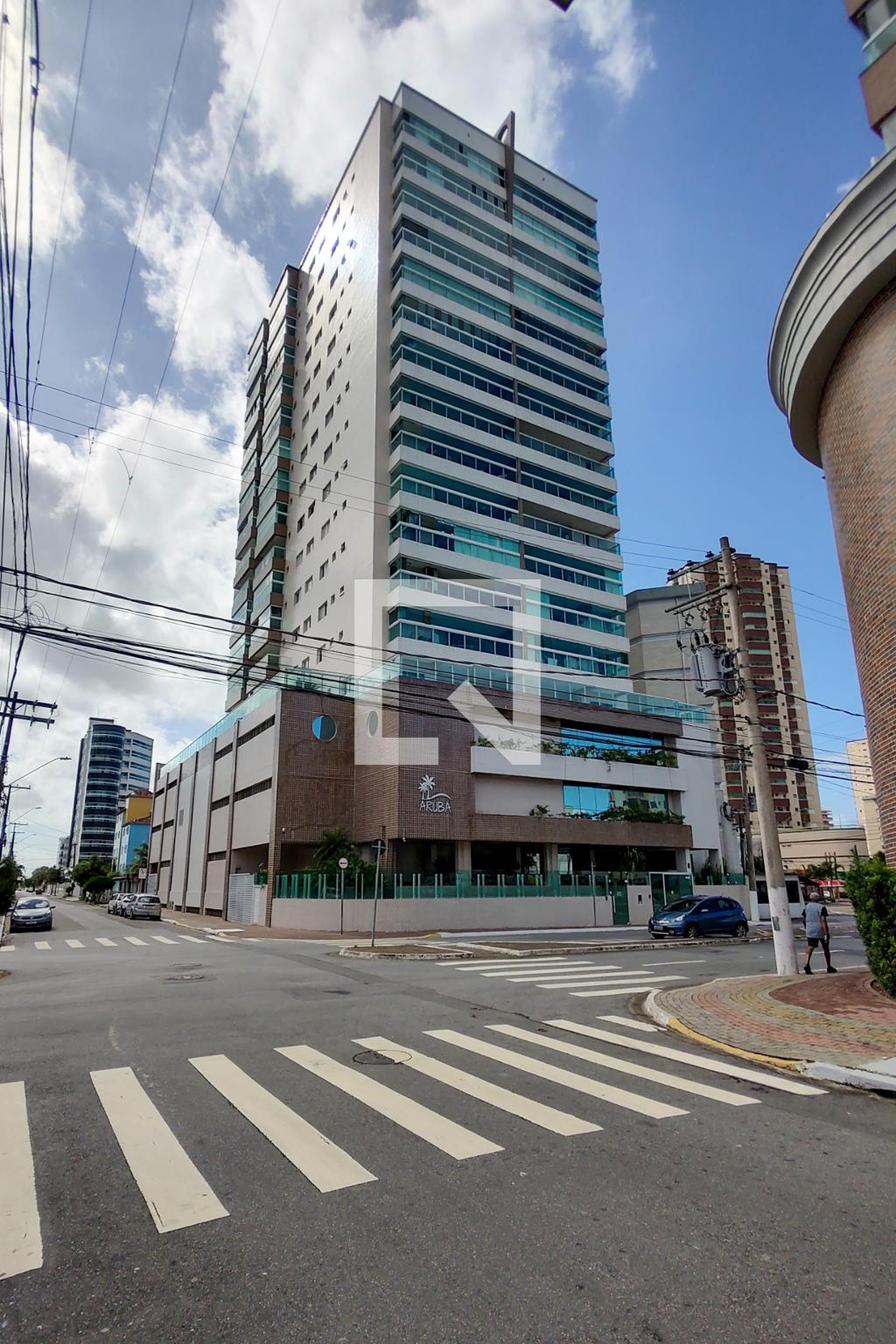 Fachada do Prédio Residencial Aruba