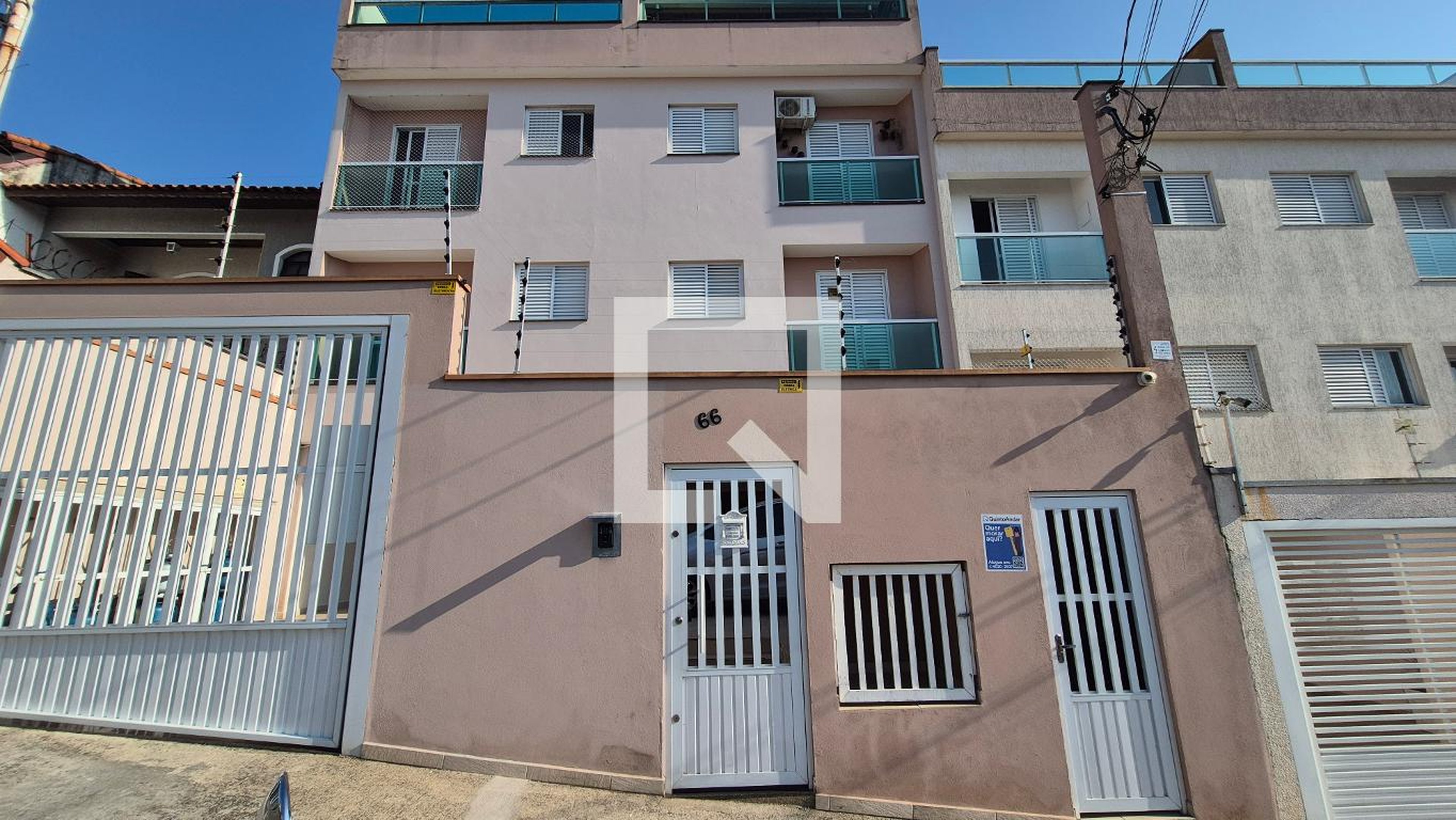 Fachada Condomínio Bloco Gama