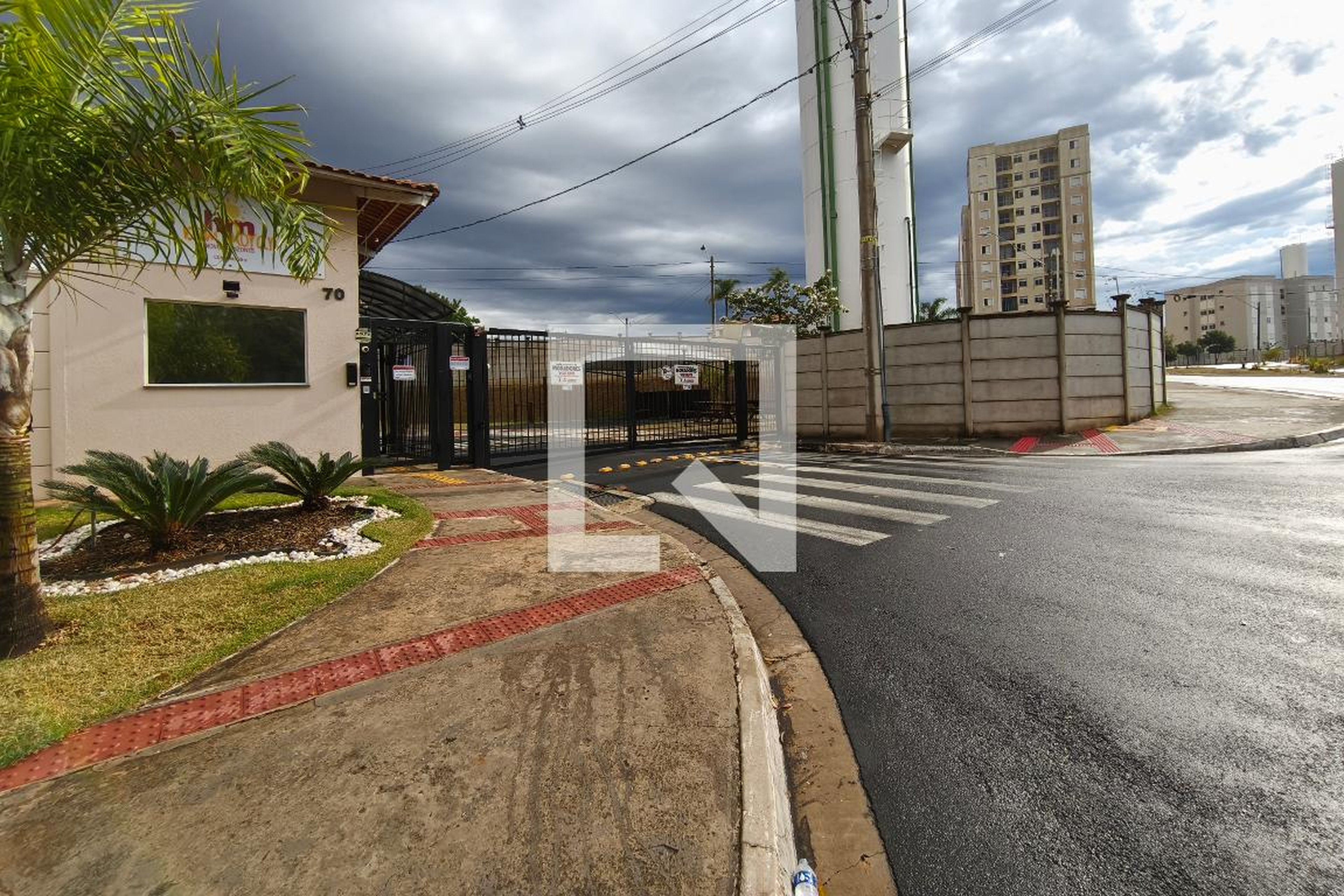 Fachada do Condomínio Condomínio Moradas do Vale