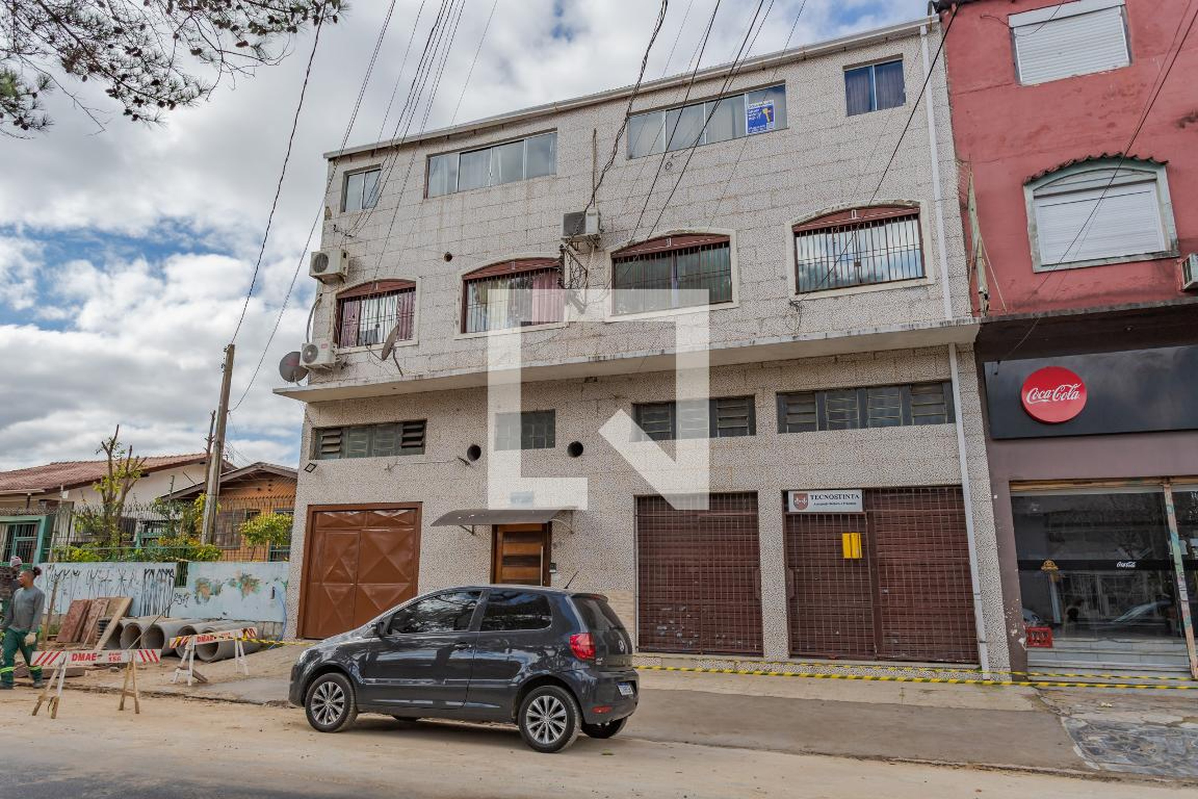 Fachada Condomínio em Avenida Alcídes Maia, 531