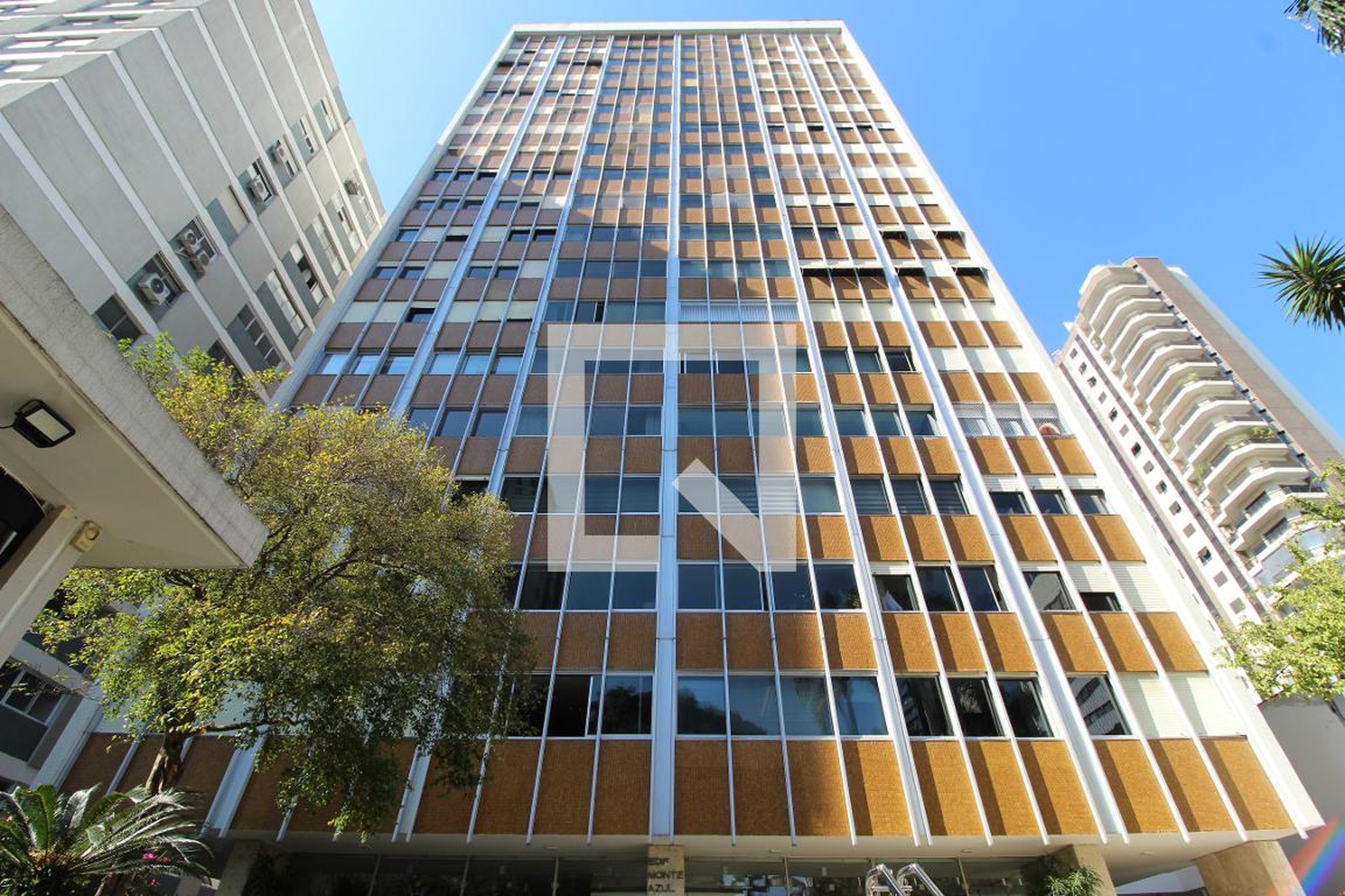 Fachada do Prédio Edifício Monte Azul
