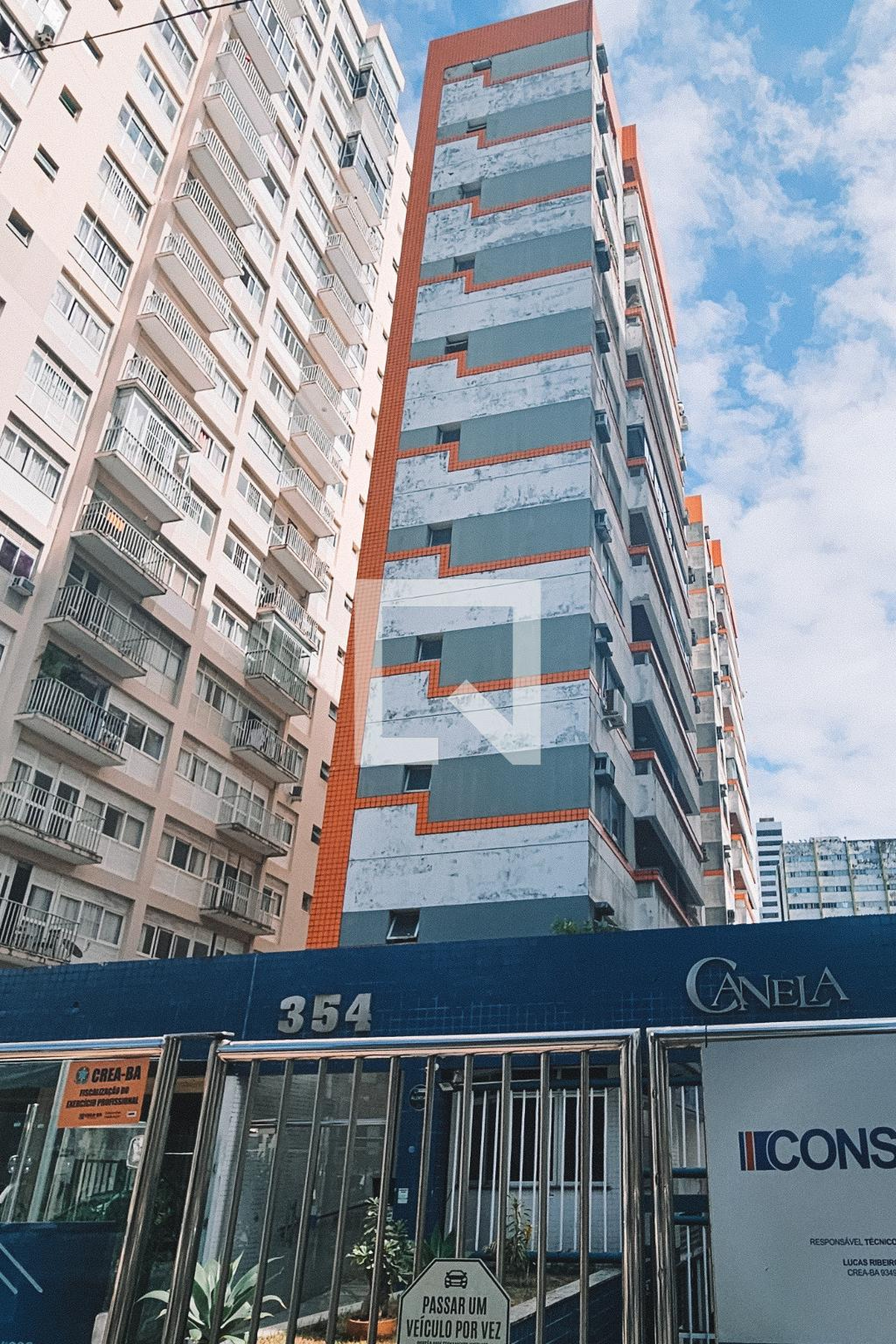 Fachada Condomínio em Rua Marechal Floriano, 49