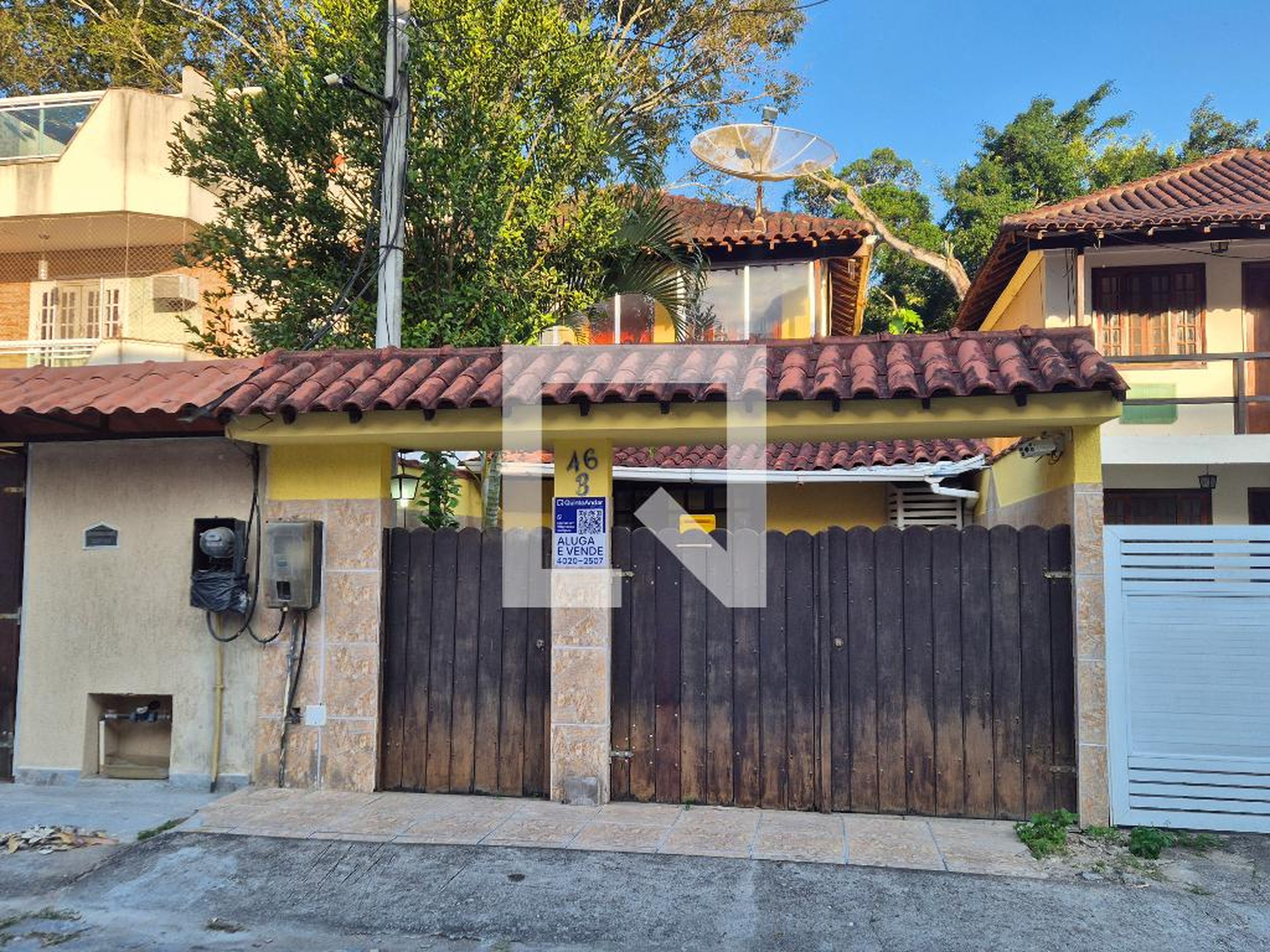 Fachada Condomínio Vivendas de Vargem Grande