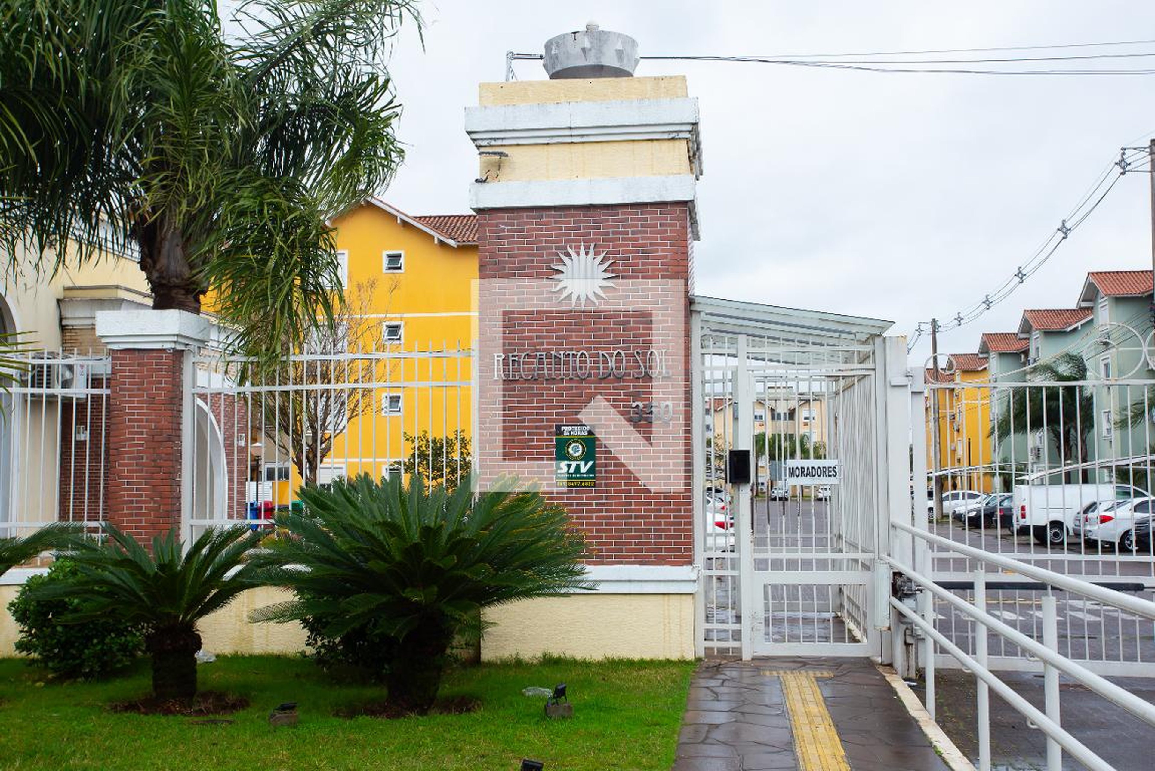 Fachada do Condomínio Condomínio Recanto do Sol