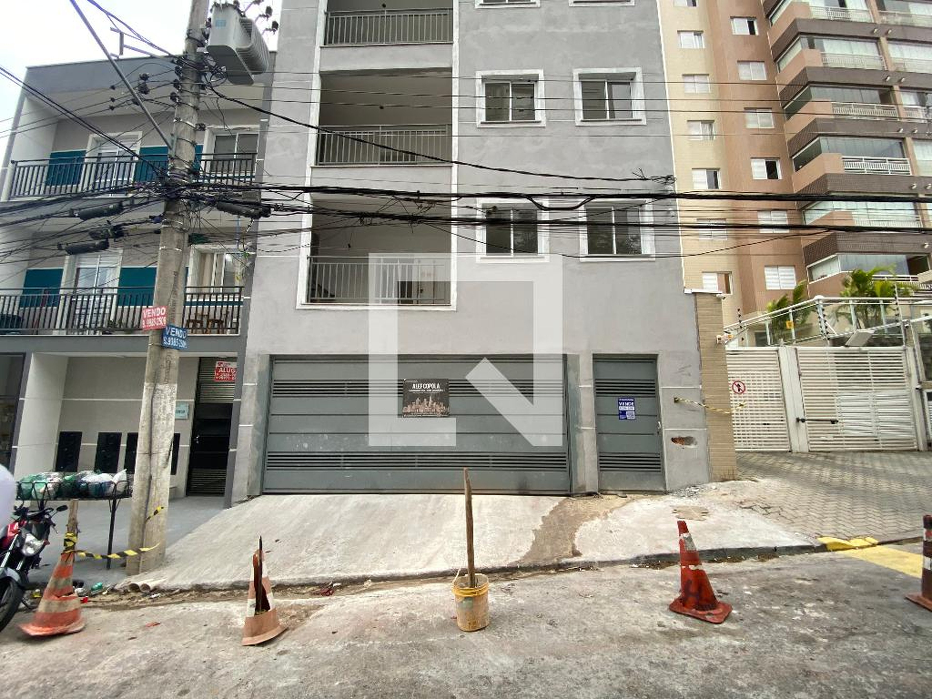 Fachada Condomínio em Rua Vicenza, 170