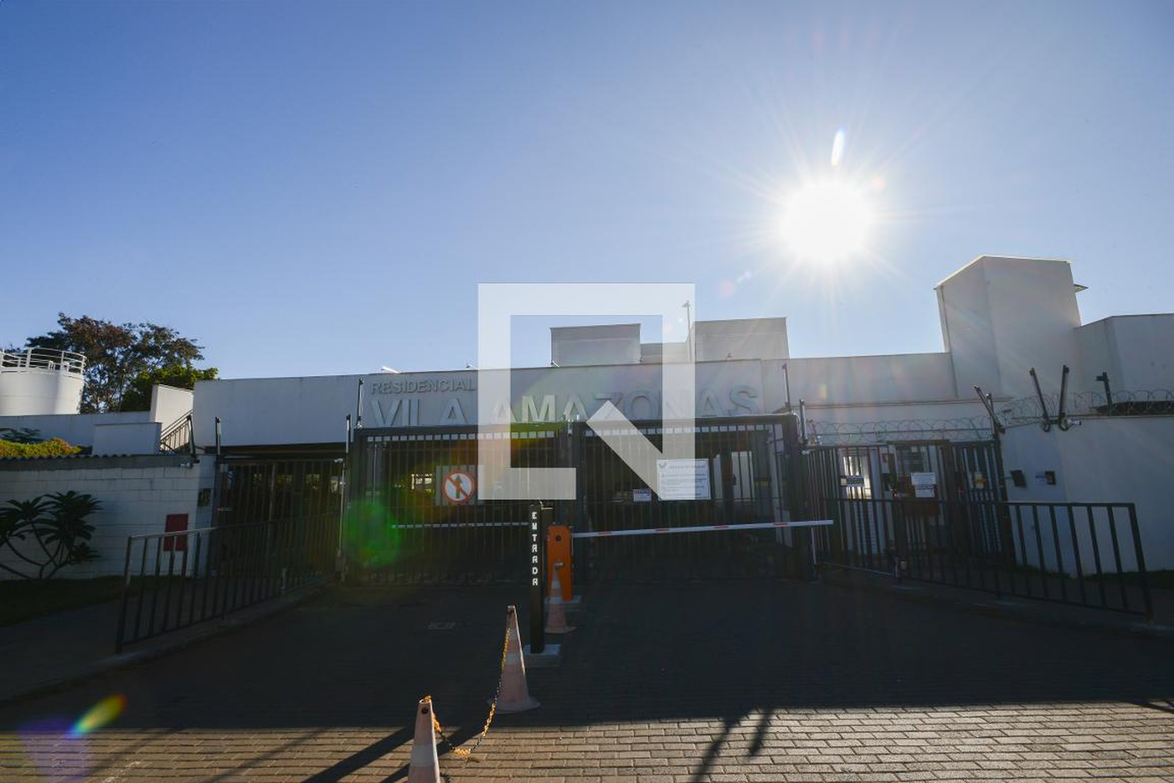Fachada do Condomínio Condomínio Vila Amazonas