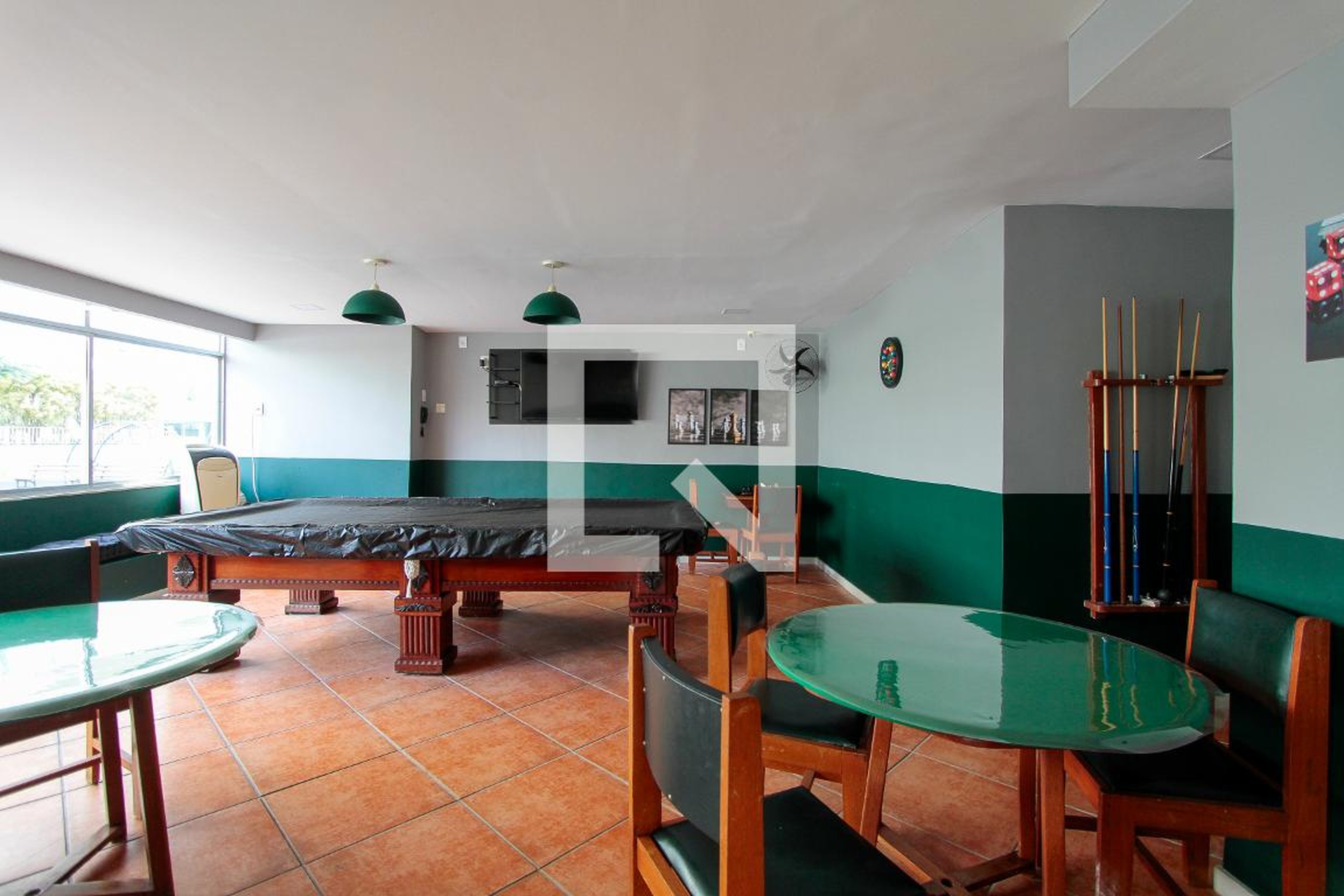 Salão de jogos - Edifício Residencial Rosa da Praia