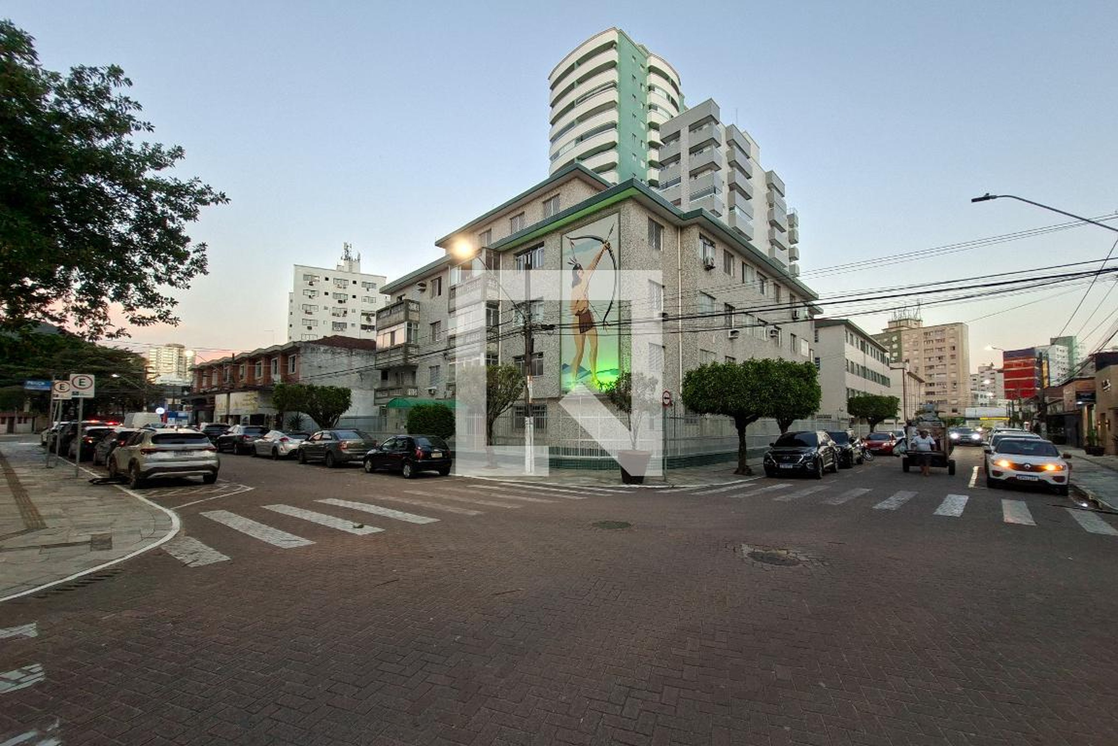 Fachada do Prédio Edifício Tamoio