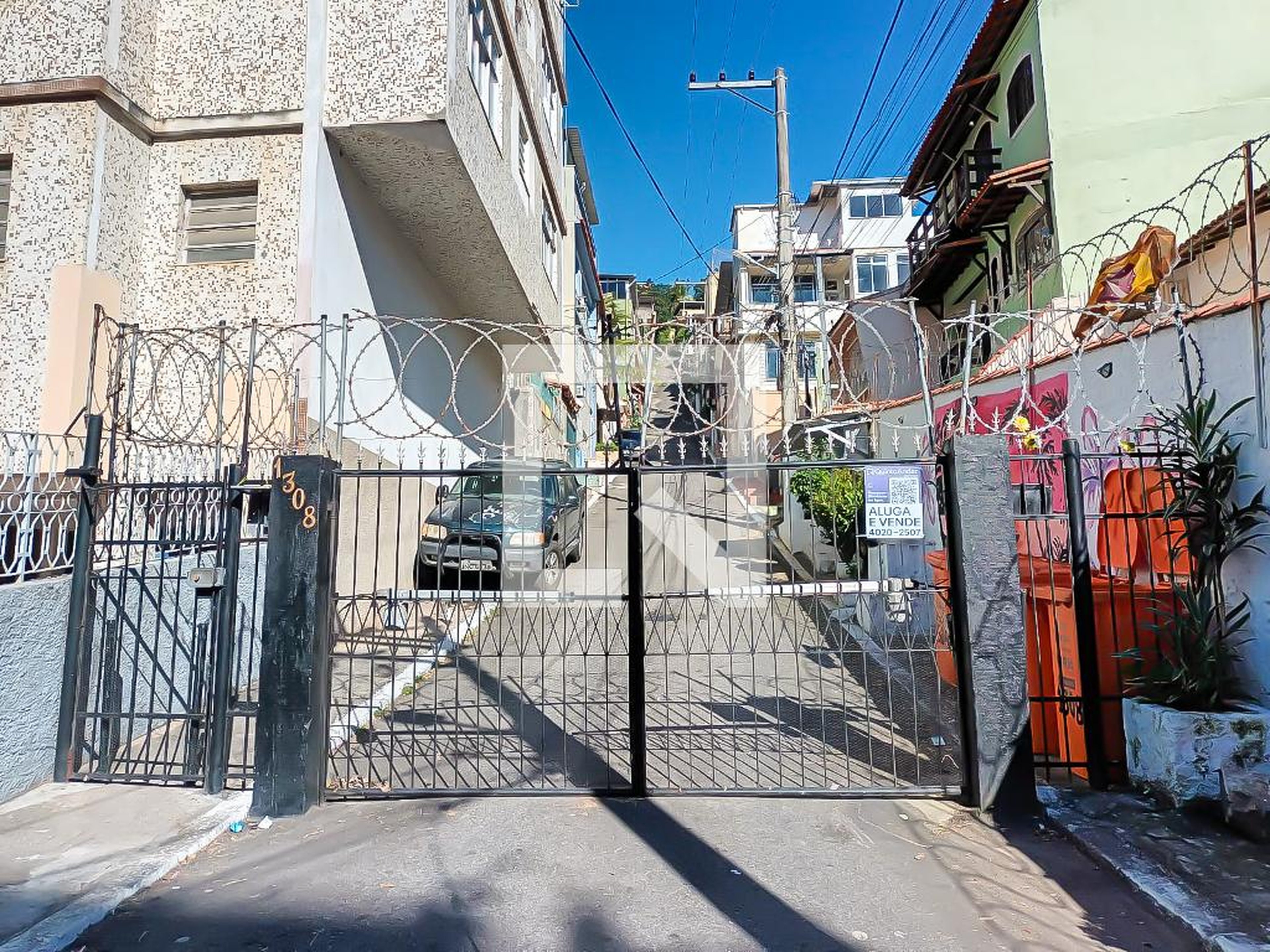 Fachada Condomínio em Rua Dois de Fevereiro, 1308