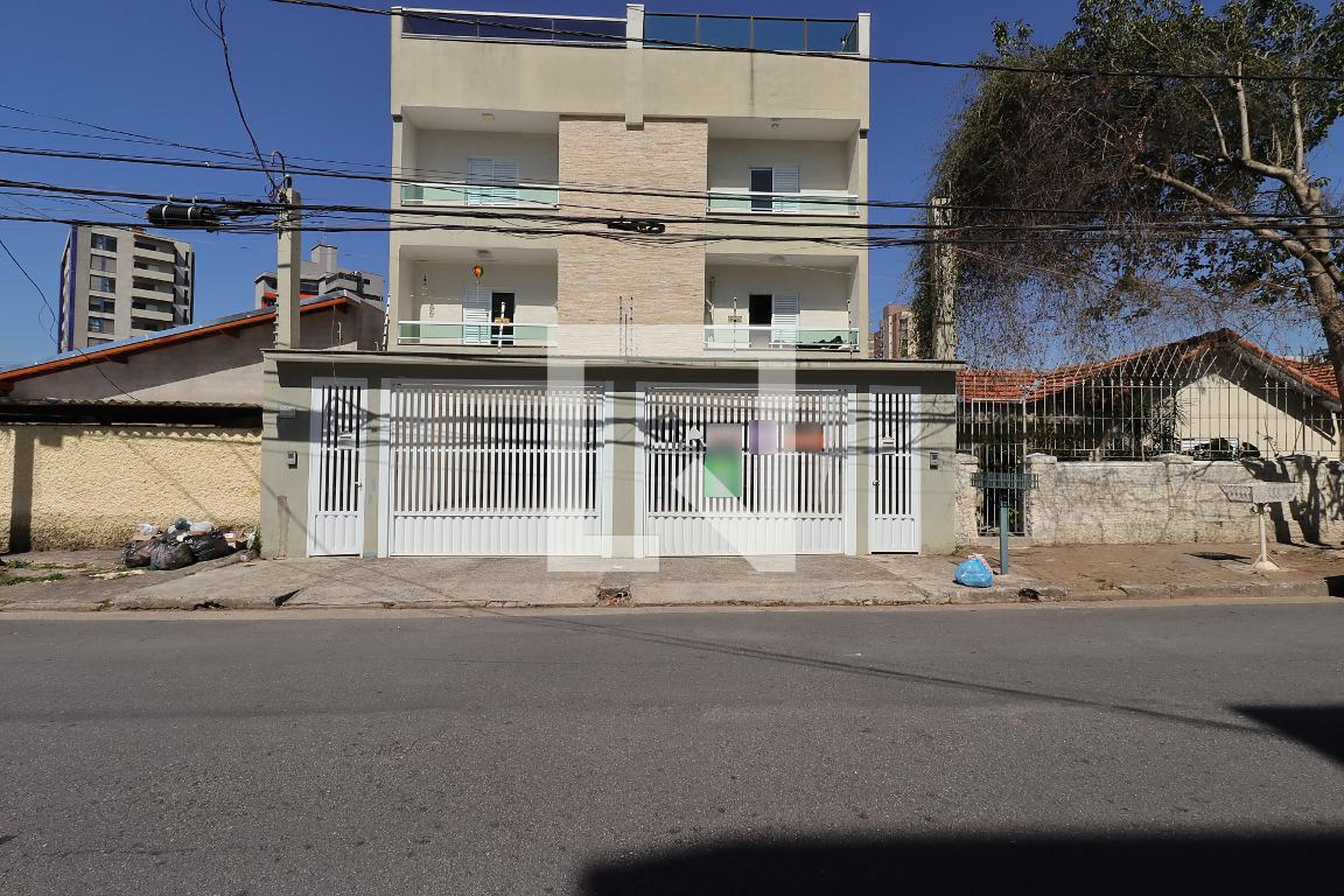 Fachada Condomínio em Rua Atibaia, 159