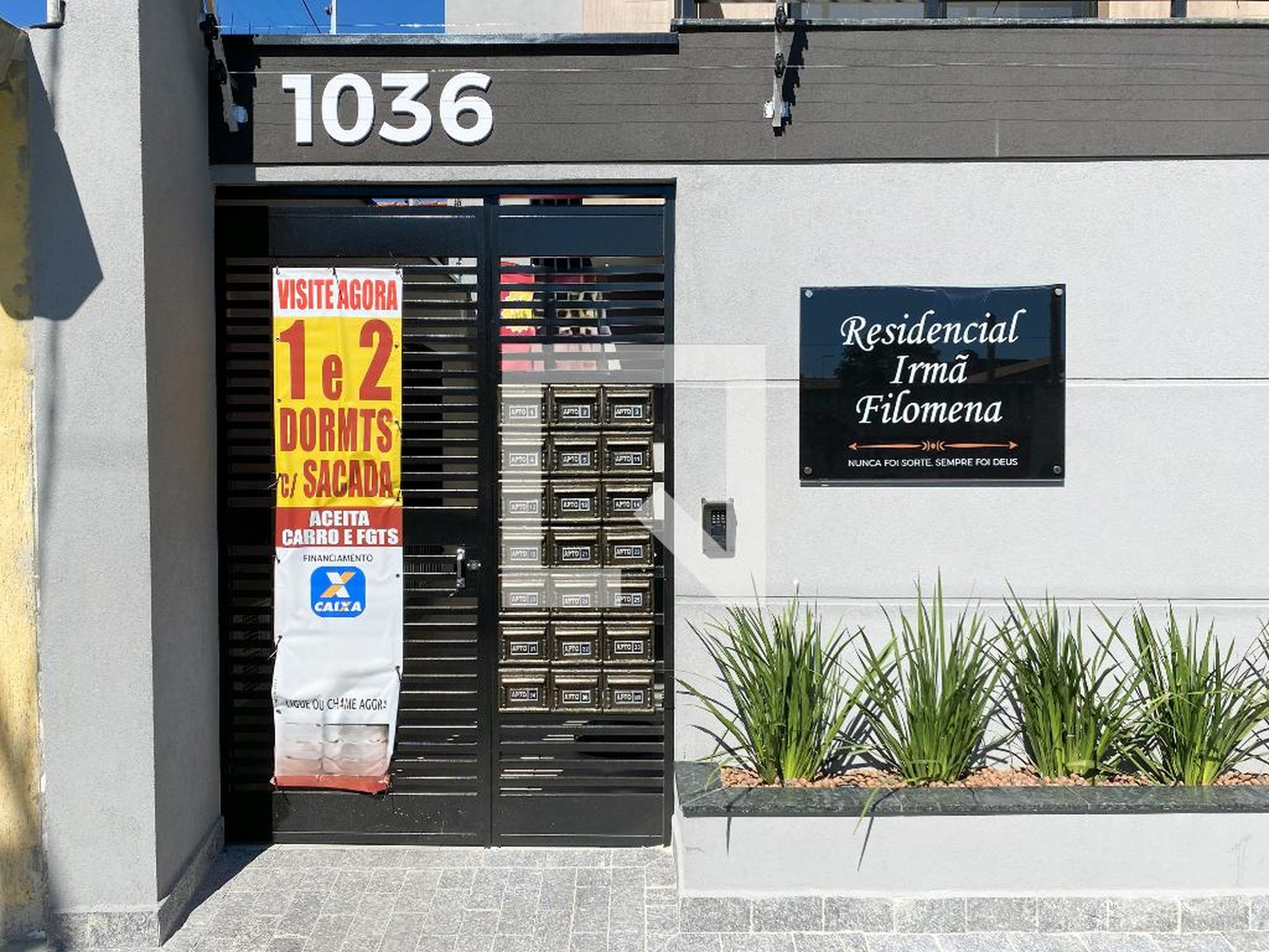 Fachada Residencial Irmã Filomena