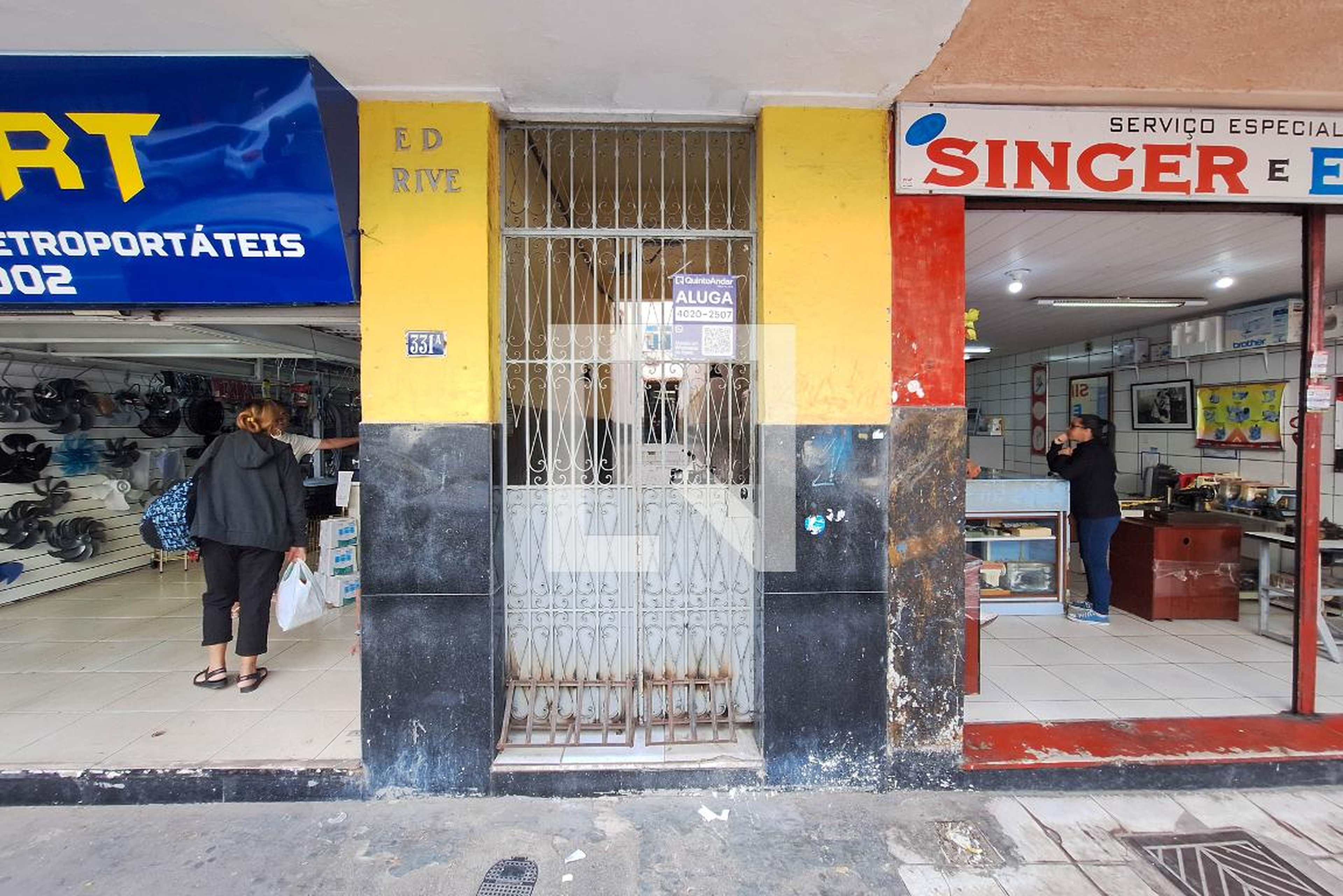 Fachada Condomínio em Rua Visconde do Uruguai, 331