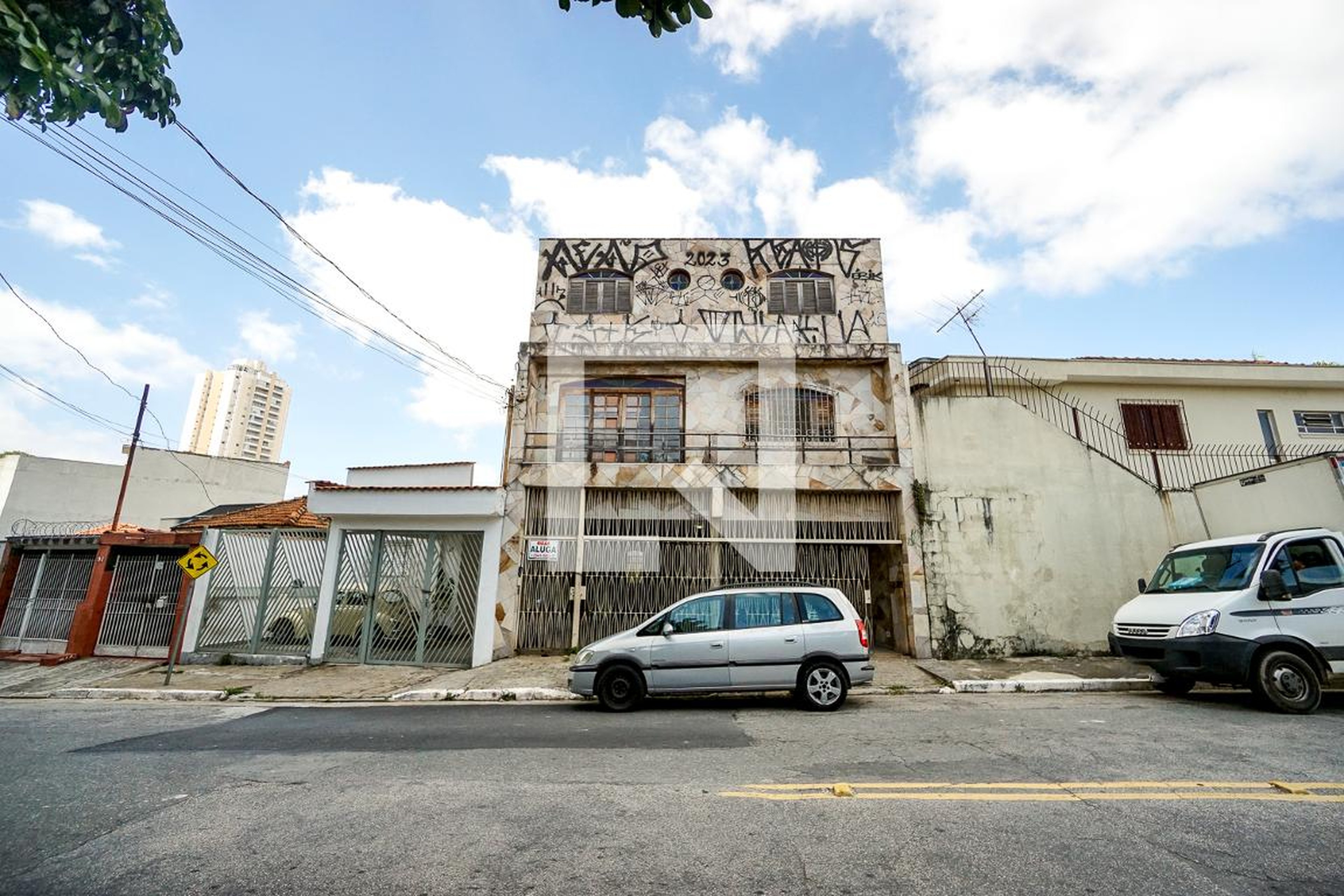 Fachada Condomínio em Rua Evangelina, 91