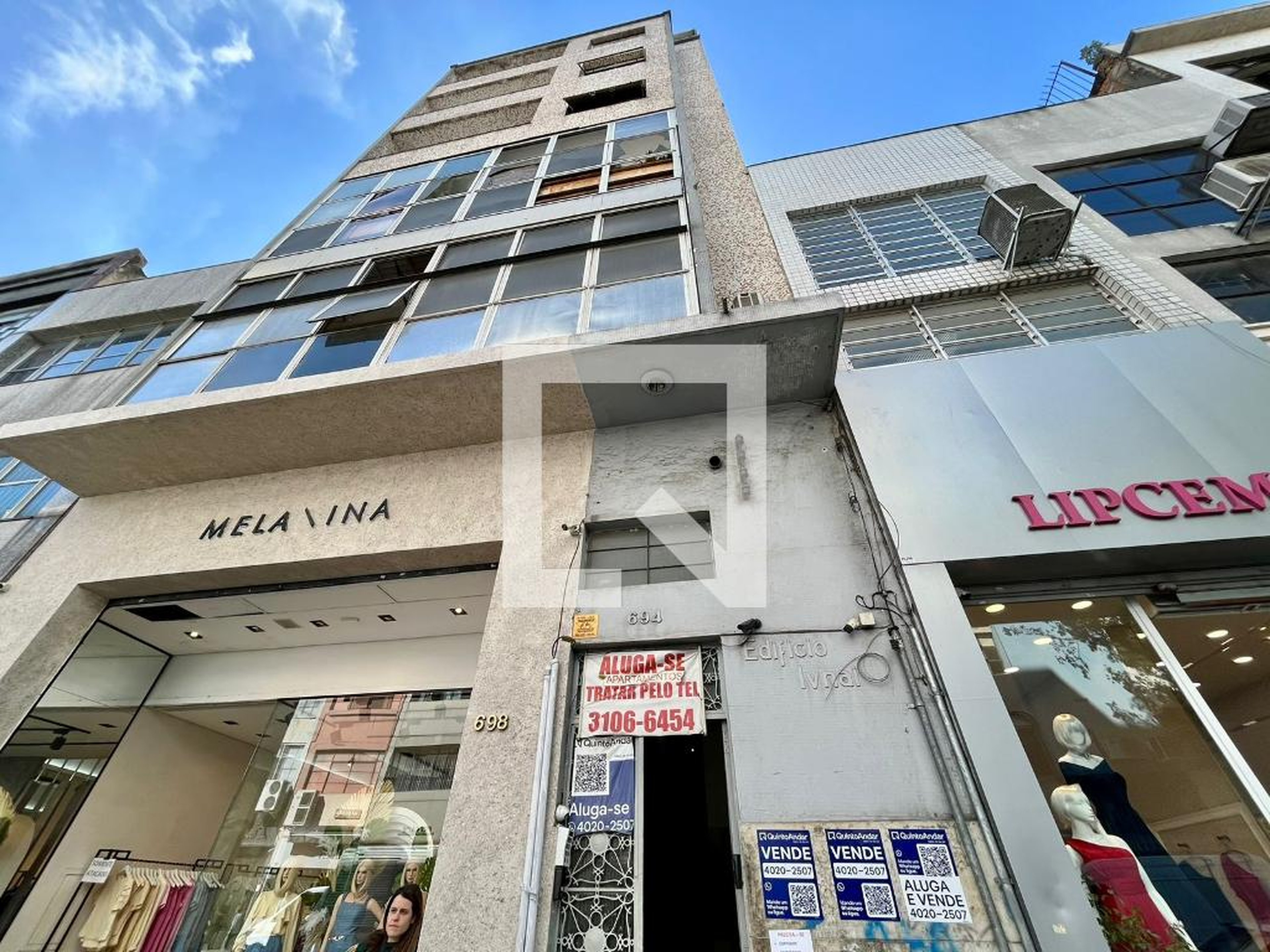 Fachada Condomínio em Rua José Paulino, 694