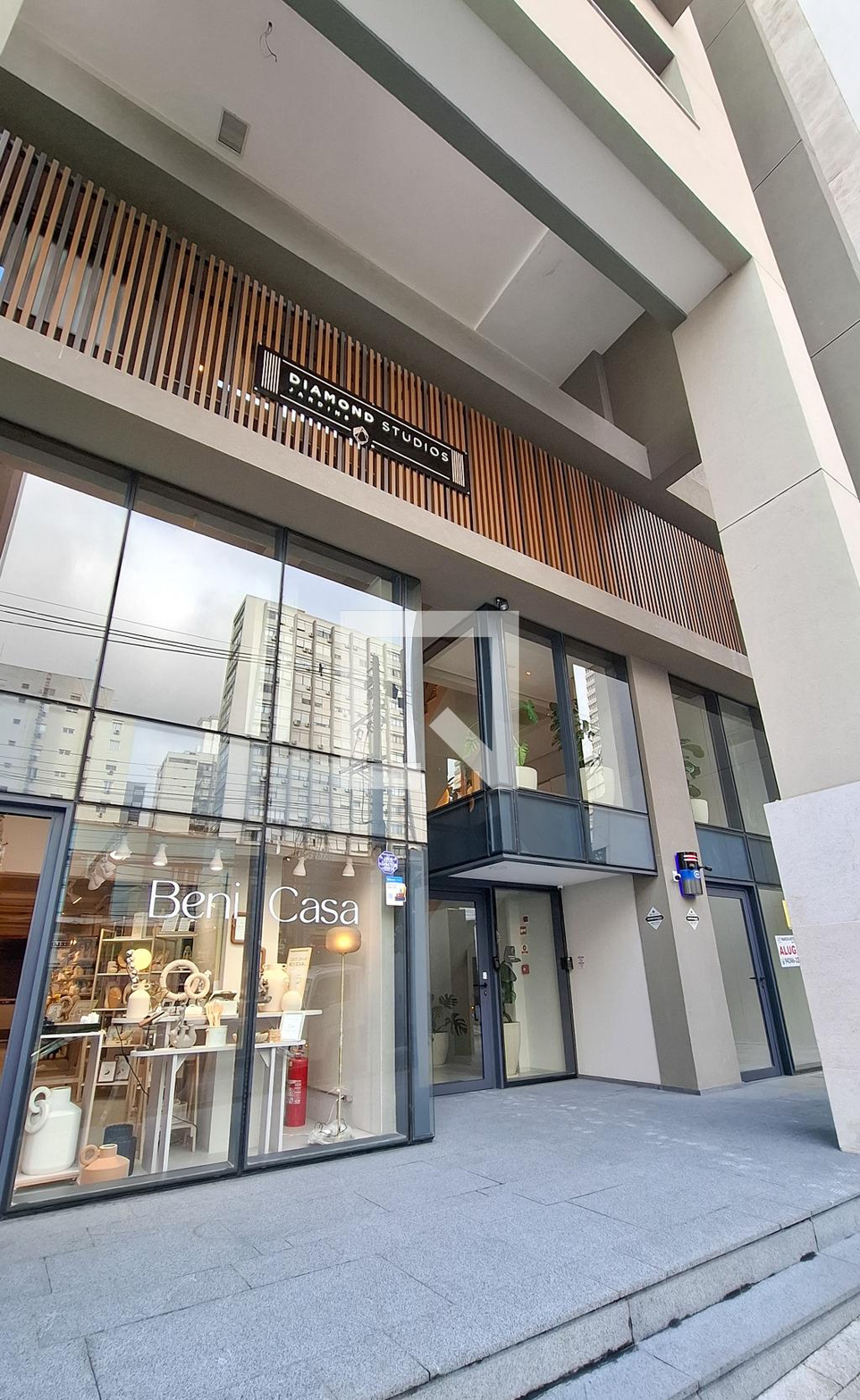 Fachada do Prédio Condomínio Diamond Studios Jardins